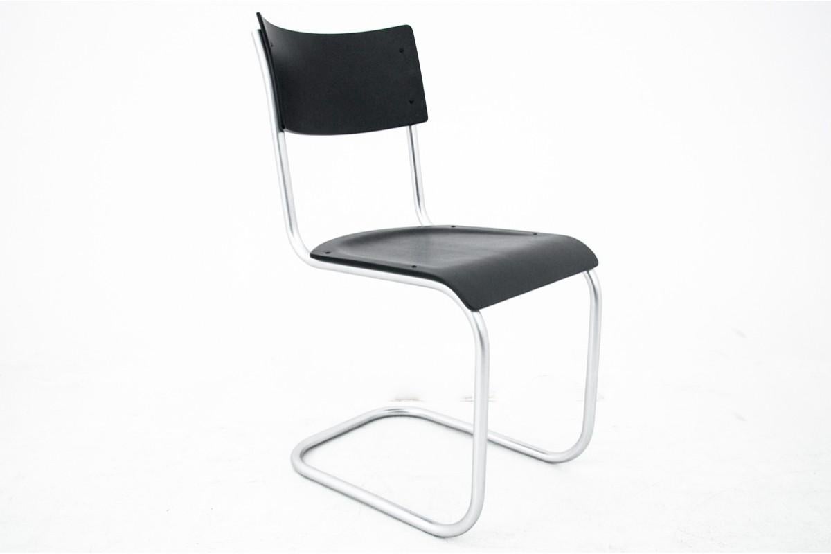 Aluminum Chair designed by Marta Stama, Poland, 1930s For Sale