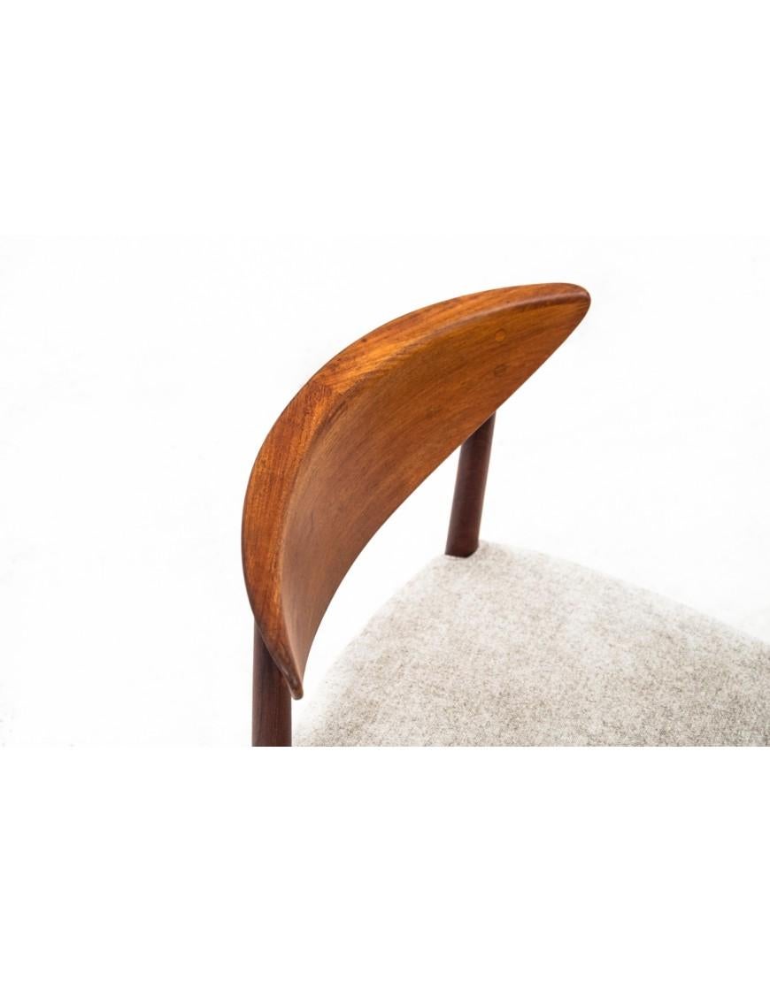 Stuhl entworfen von Peter Hvidt & Orla Molgaard, Dänemark, 1960er Jahre. Dänisches Design im Zustand „Gut“ in Chorzów, PL