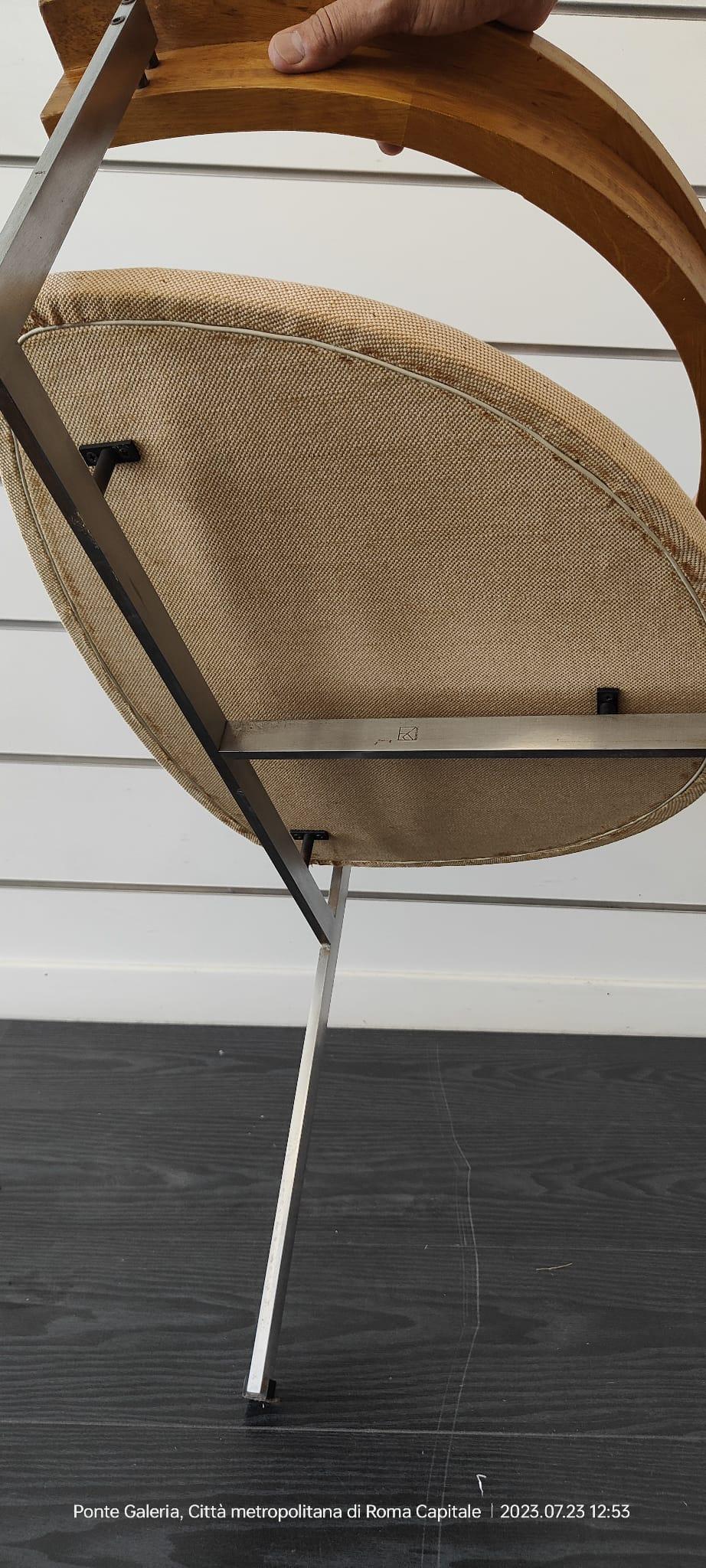 Chair designed by Poul Kjaerholm manufactured by da E. Kold Christensen For Sale 2