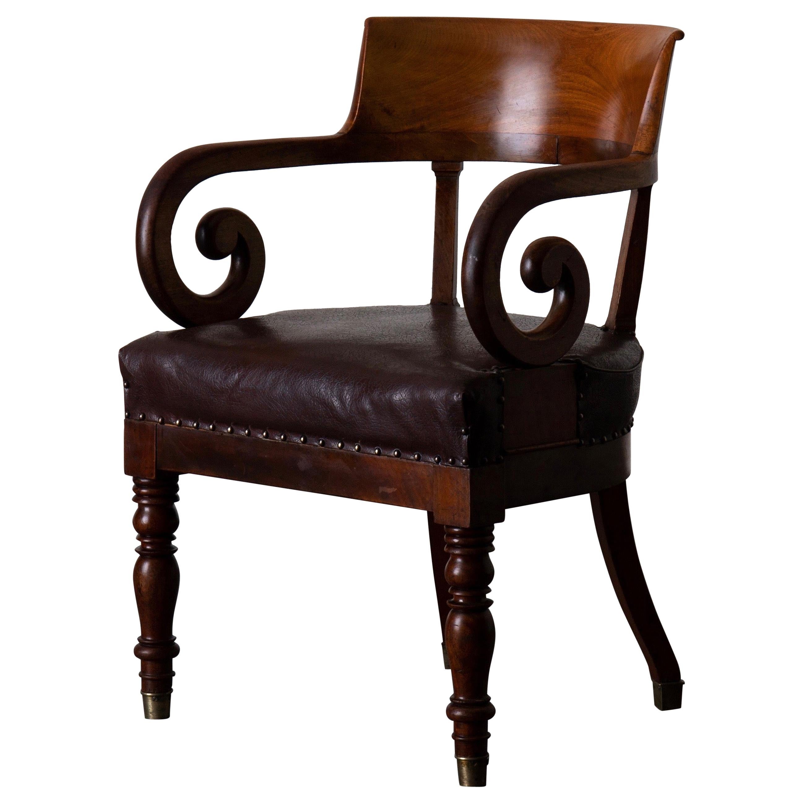 Handsome Vintage Industrial Cole Steel Desk Chair at 1stDibs cole steel chair, vintage