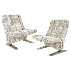 Chaise F780 de Pierre Paulin pour Artifort, nouveau tissu d'ameublement, 1966