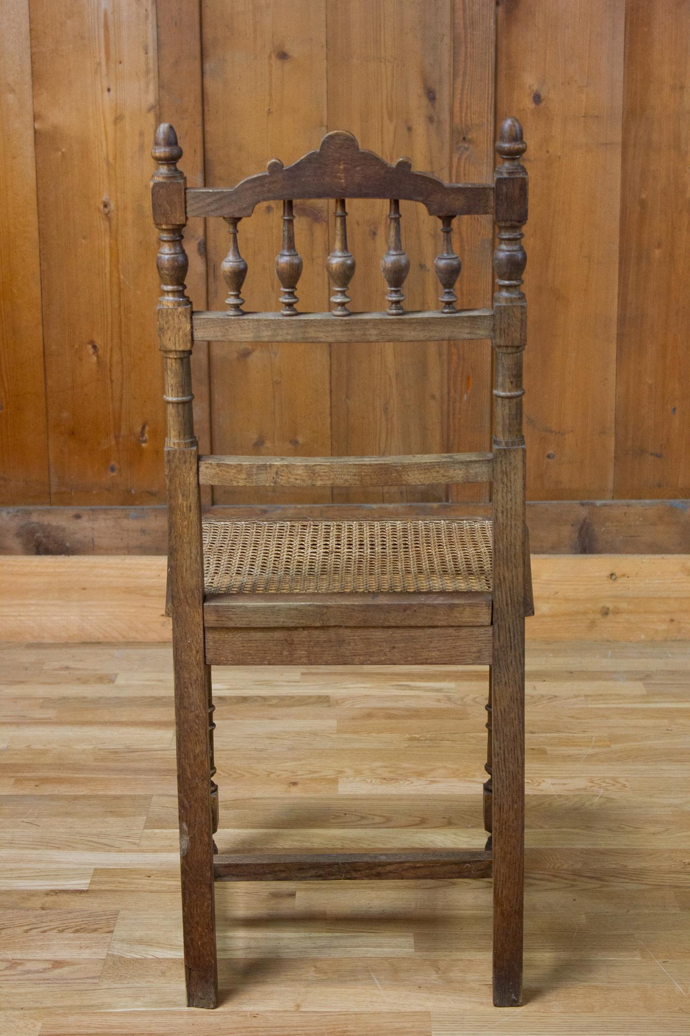Renaissance Revival Chair Henri II Style 19th Century  For Sale