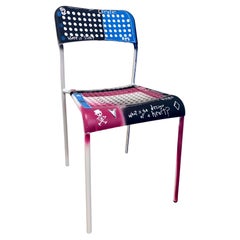 Chair (I) Pop Art Graffiti Tagged Chair by Adam Baranello