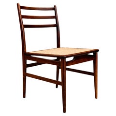 Chair in Hardwood & Cane by Alexandre Rapoport, c. 1960s
