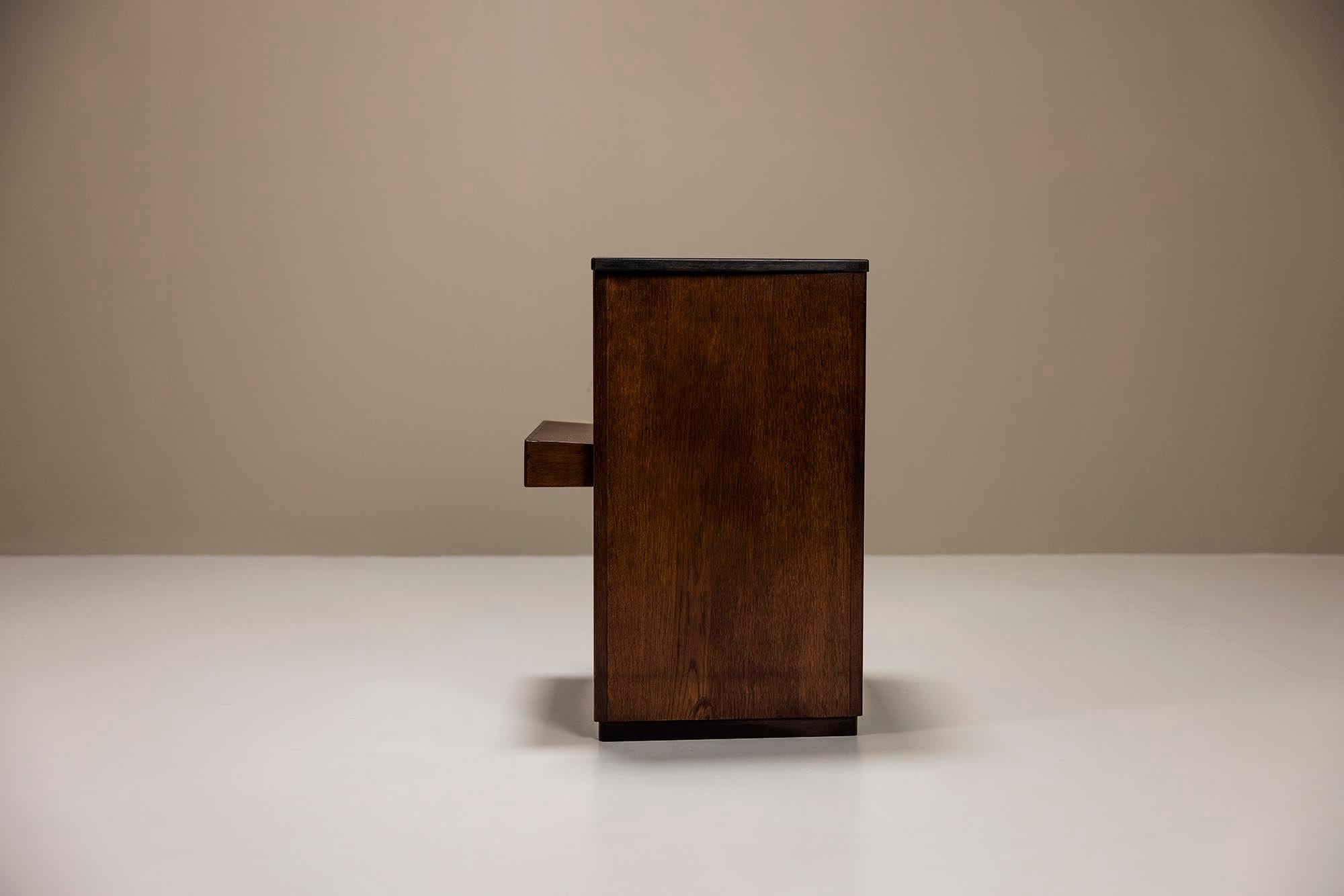 Chair in Oak by P.E.L. Izeren for Genneper Molen, The Netherlands 1930s 1
