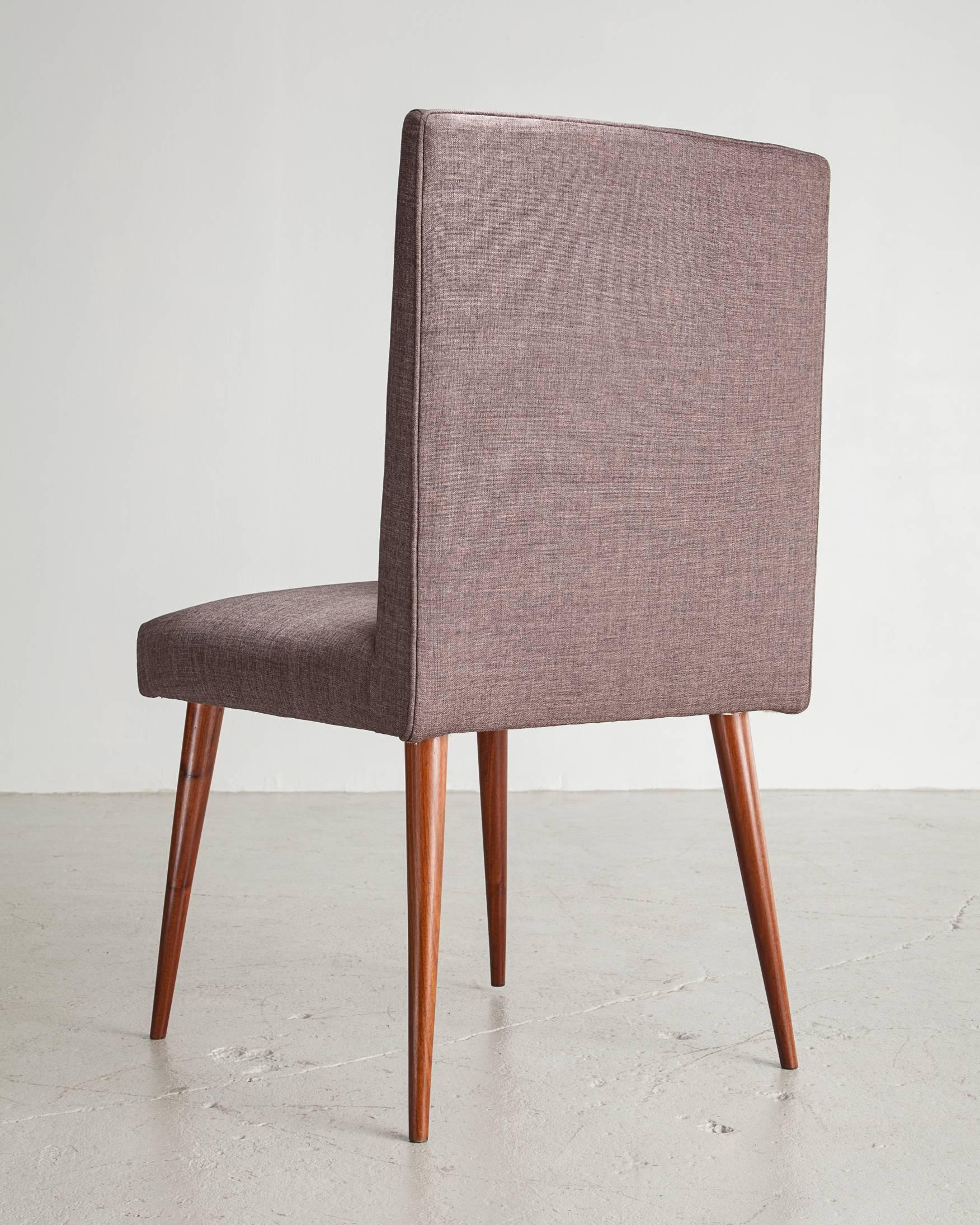 Mid-Century Modern Chair in Solid Brazilian Hardwood