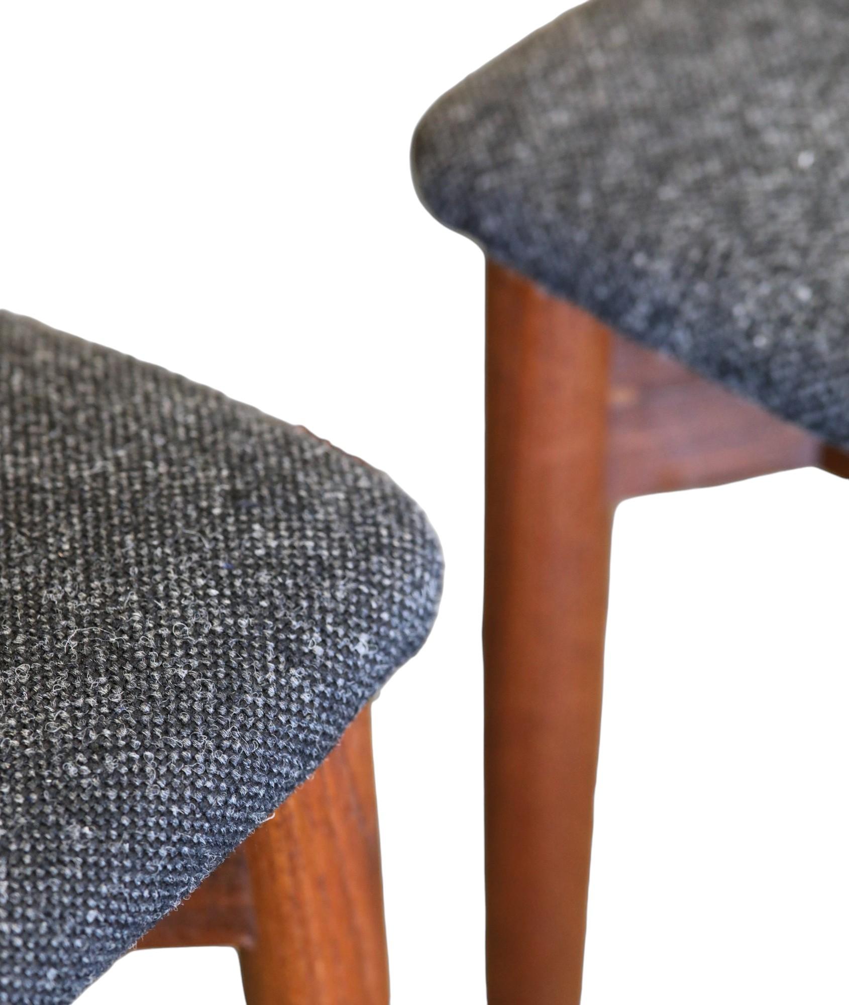 Chair in Teak by Harry Østergaard for Randers Møbelfabrik, 1960s, Set of 4 For Sale 9