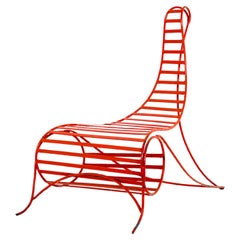 Stuhl im Stil von André Dureuil, 1990er Jahre