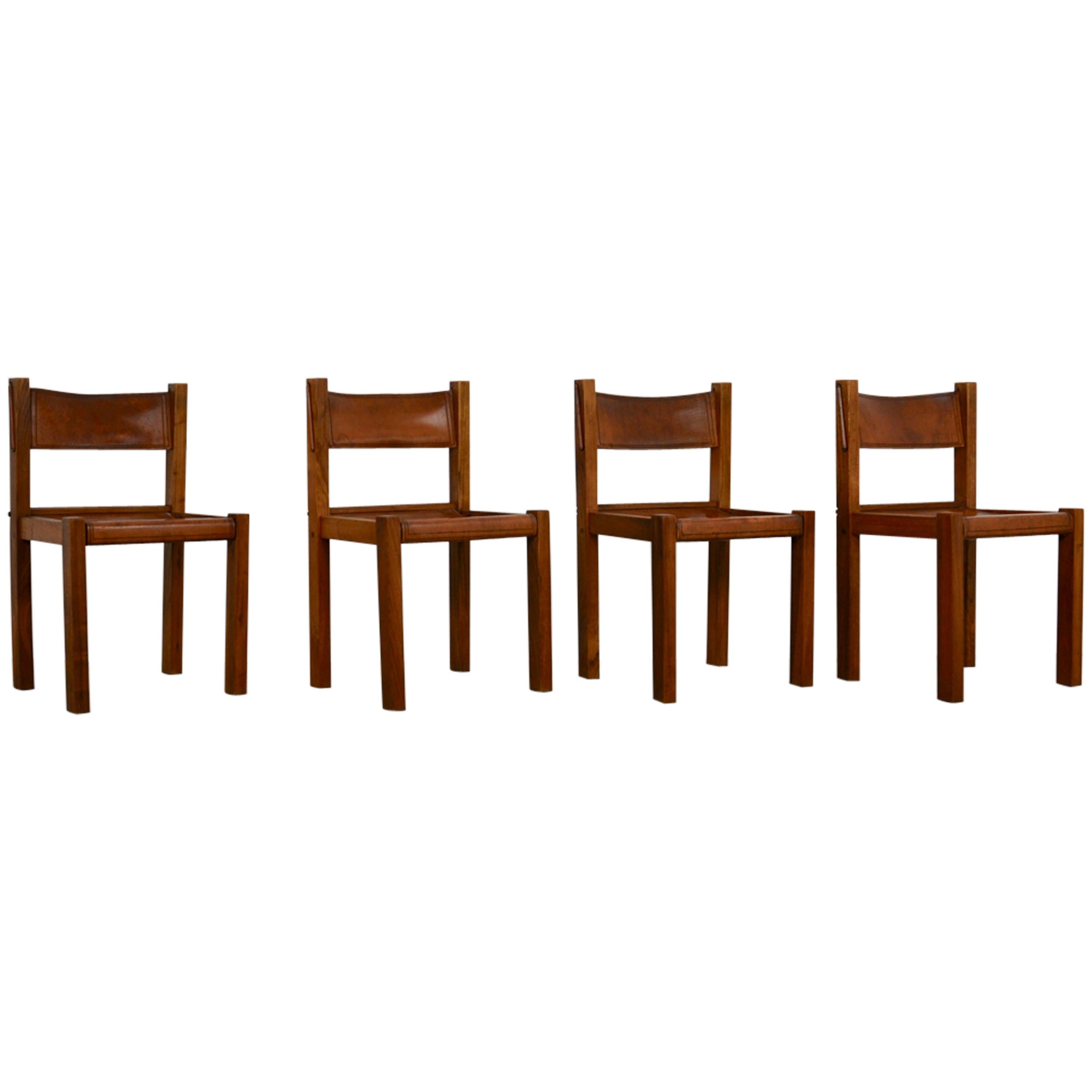 Chair in the Style of Pierre Chapo, 1970s