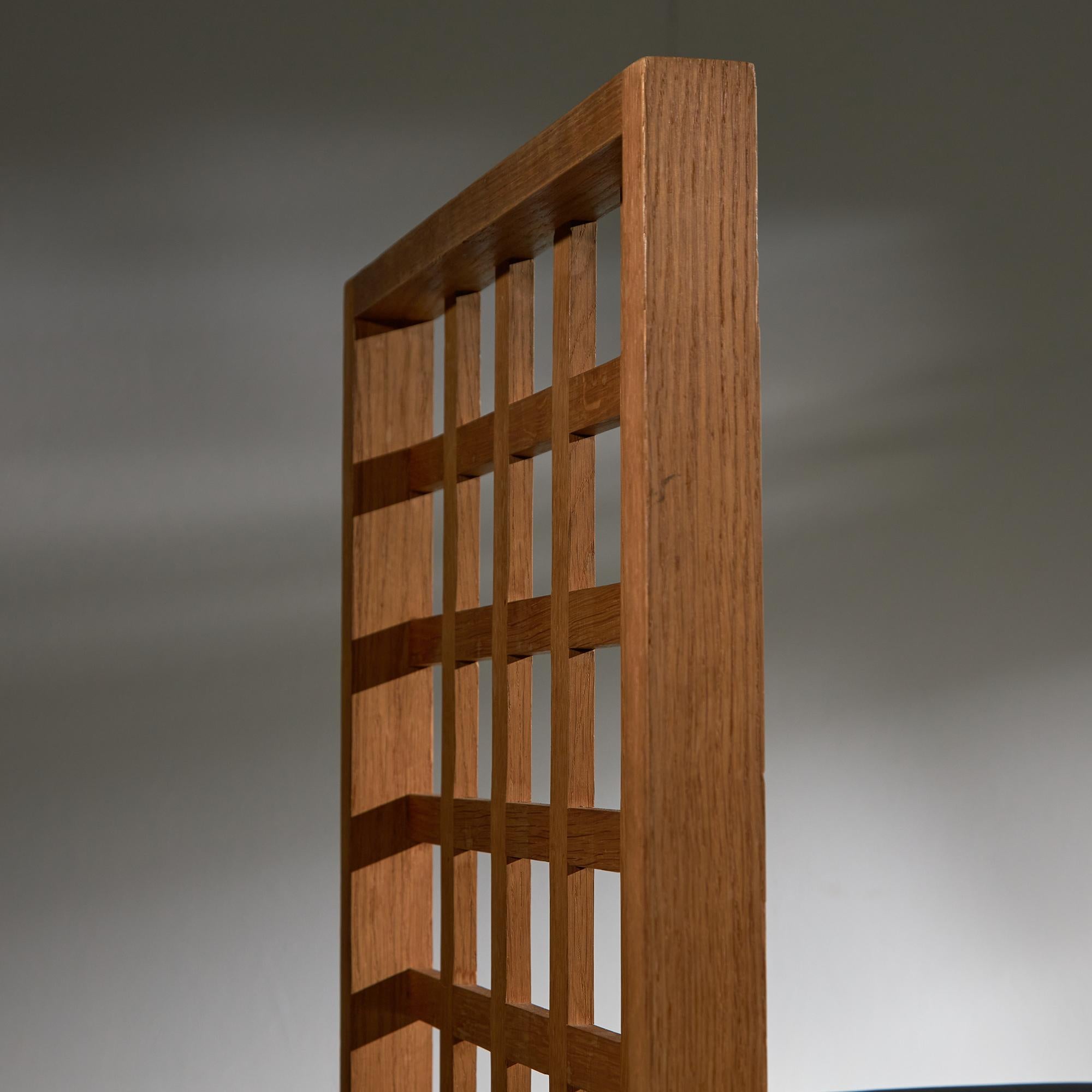 Silla inspirada en Charles Rennie Mackintosh (negra) 1