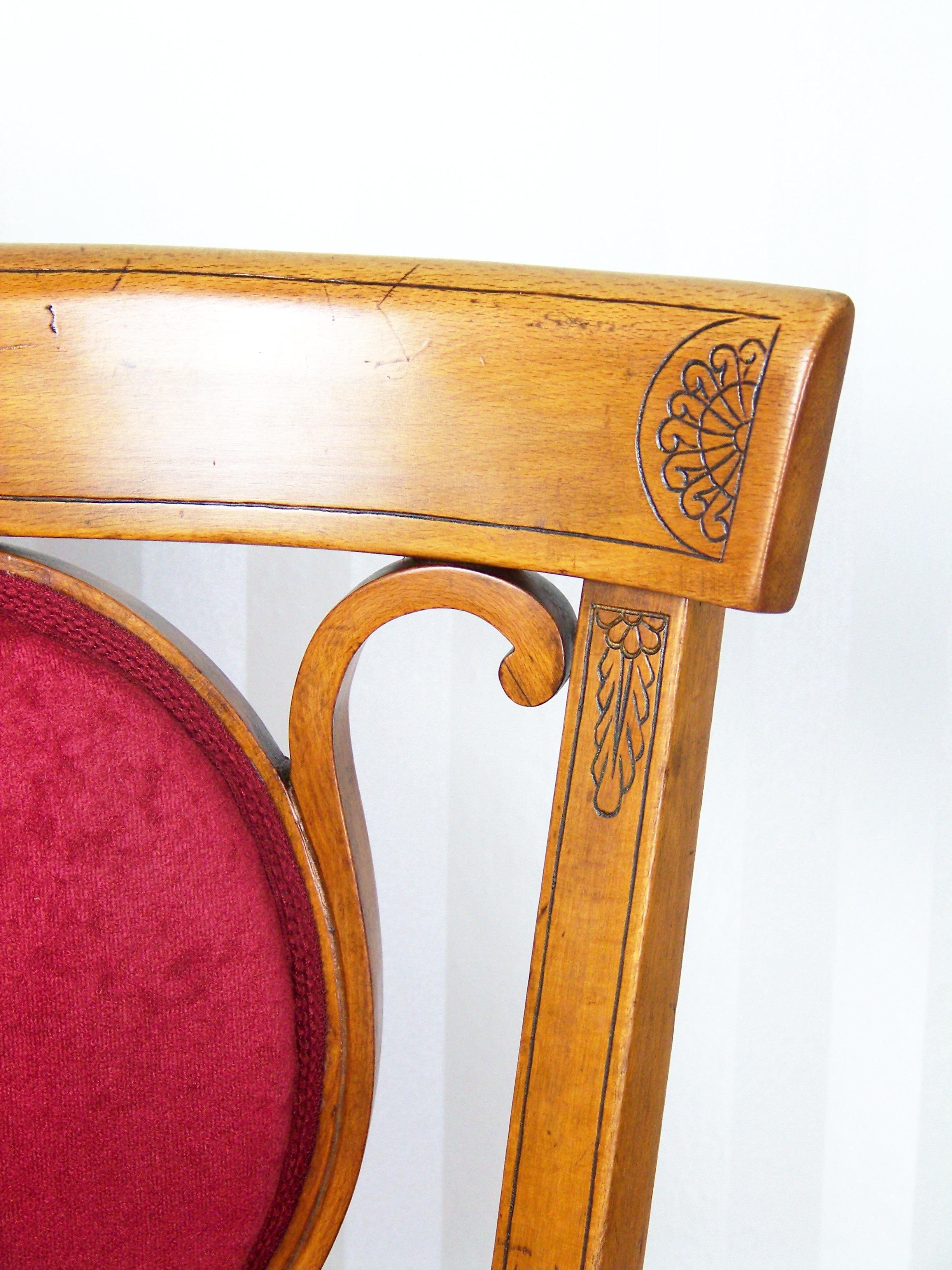 Empire Chair Kohn Nr.321, since 1906, Thonet For Sale