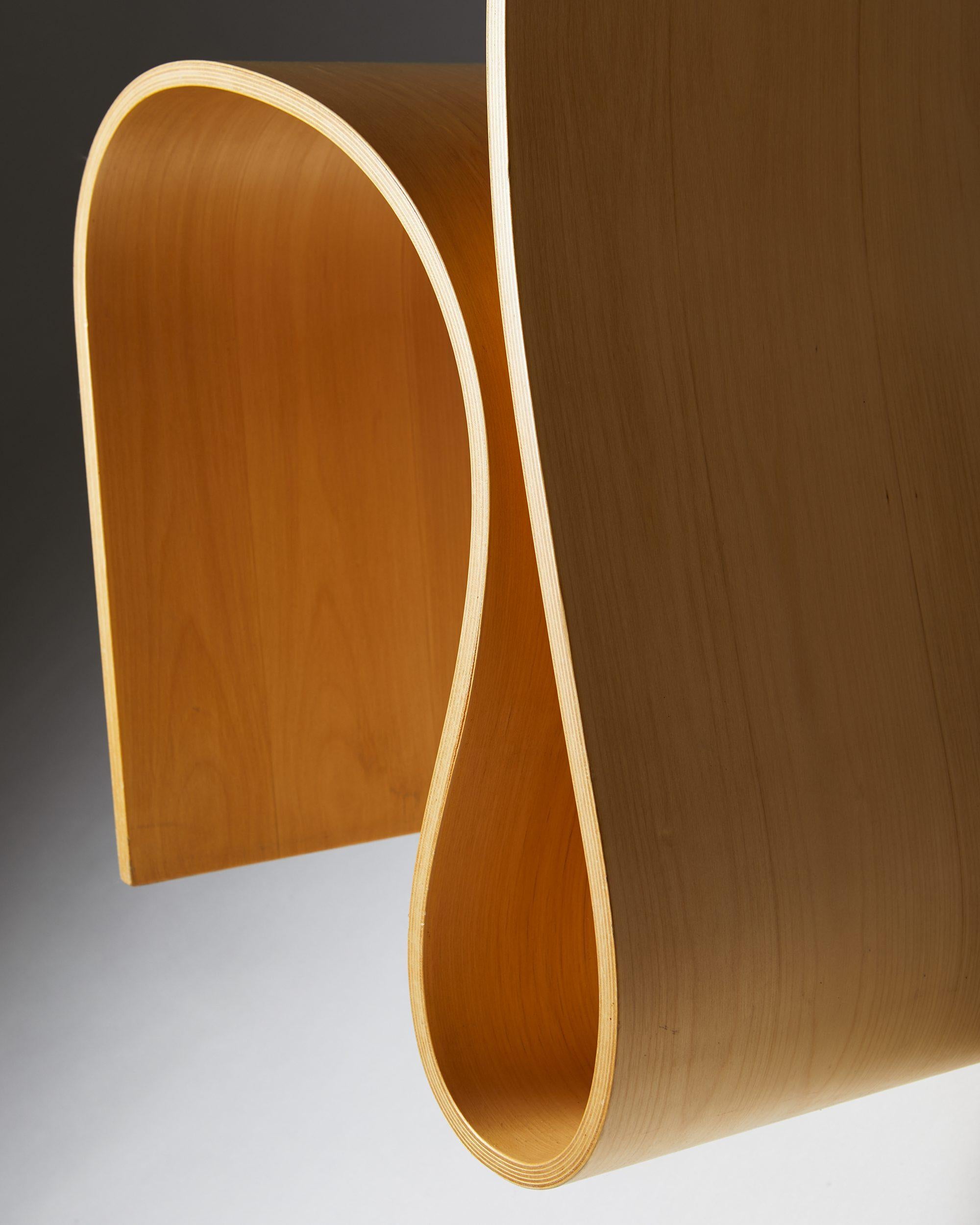Birch Chair, Lilla H. Designed by Caroline Schlyter, Sweden, 1989