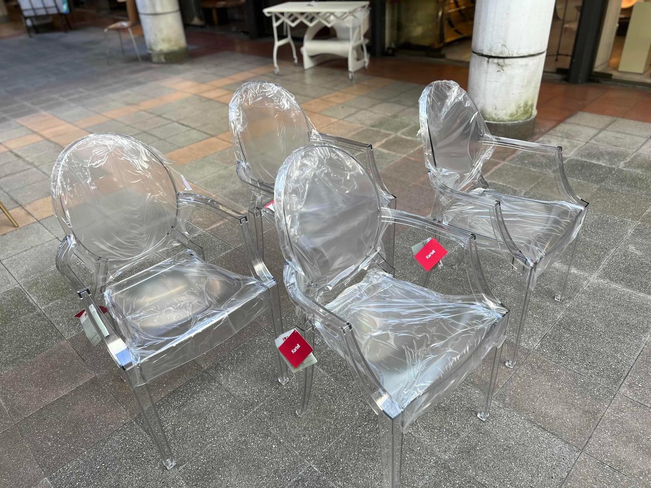 Sedia - Louis Ghost, Kartell by Starck, 2000 In condizioni ottime in vendita a Saint ouen, FR