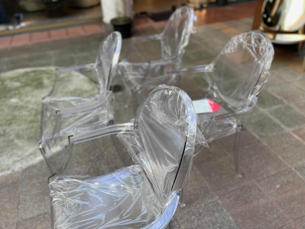 Sedia - Louis Ghost, Kartell by Starck, 2000 in vendita 3