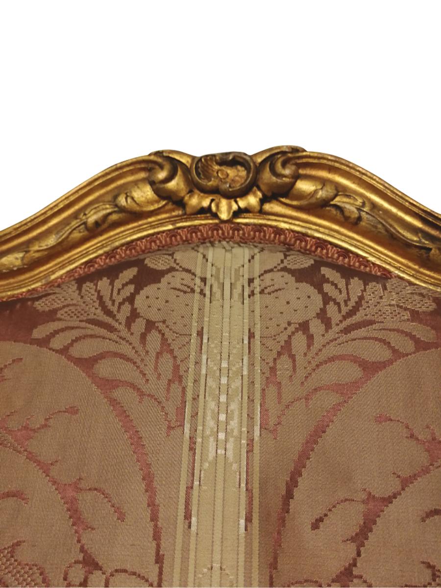 Chair Louis XV Style 19th Century Napoleon III Period For Sale 5