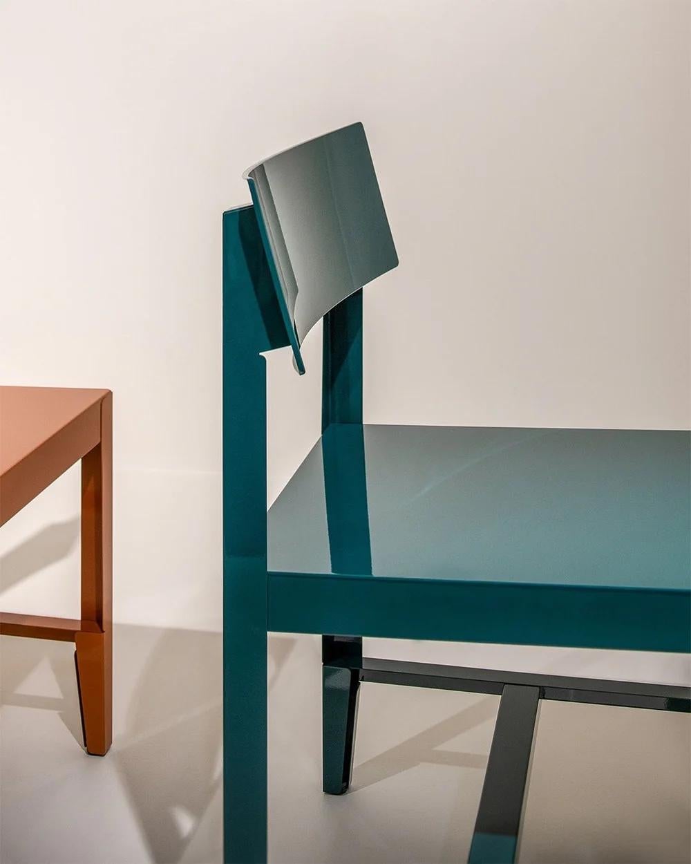 Stuhl Magis Bishop design Konstantin Grcic - Schwarz/Braun (21. Jahrhundert und zeitgenössisch) im Angebot