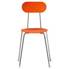 Chair Magis Mariolina Design Enzo Mari - Chrome/Orange