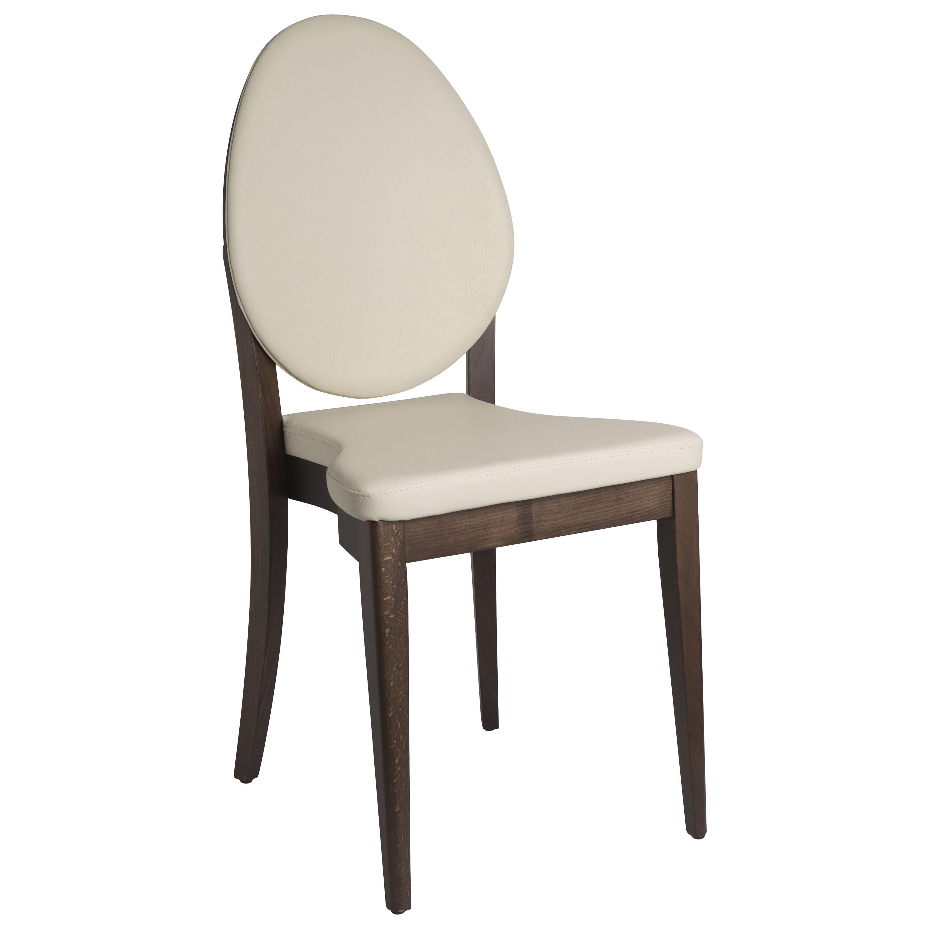 Stuhl Malaga, hergestellt in Italien im Angebot