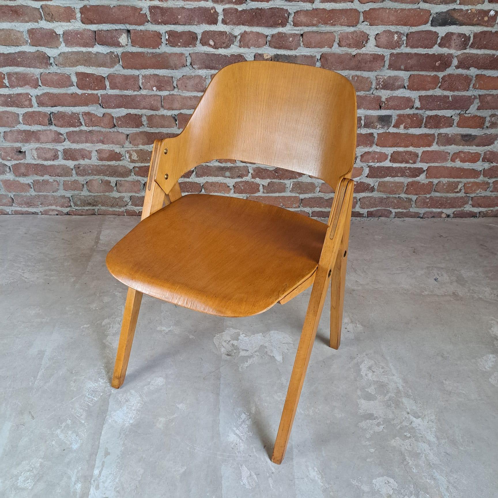 Chair “Milanostolen” by Elias Svedberg, 1951 In Good Condition In Torino, IT