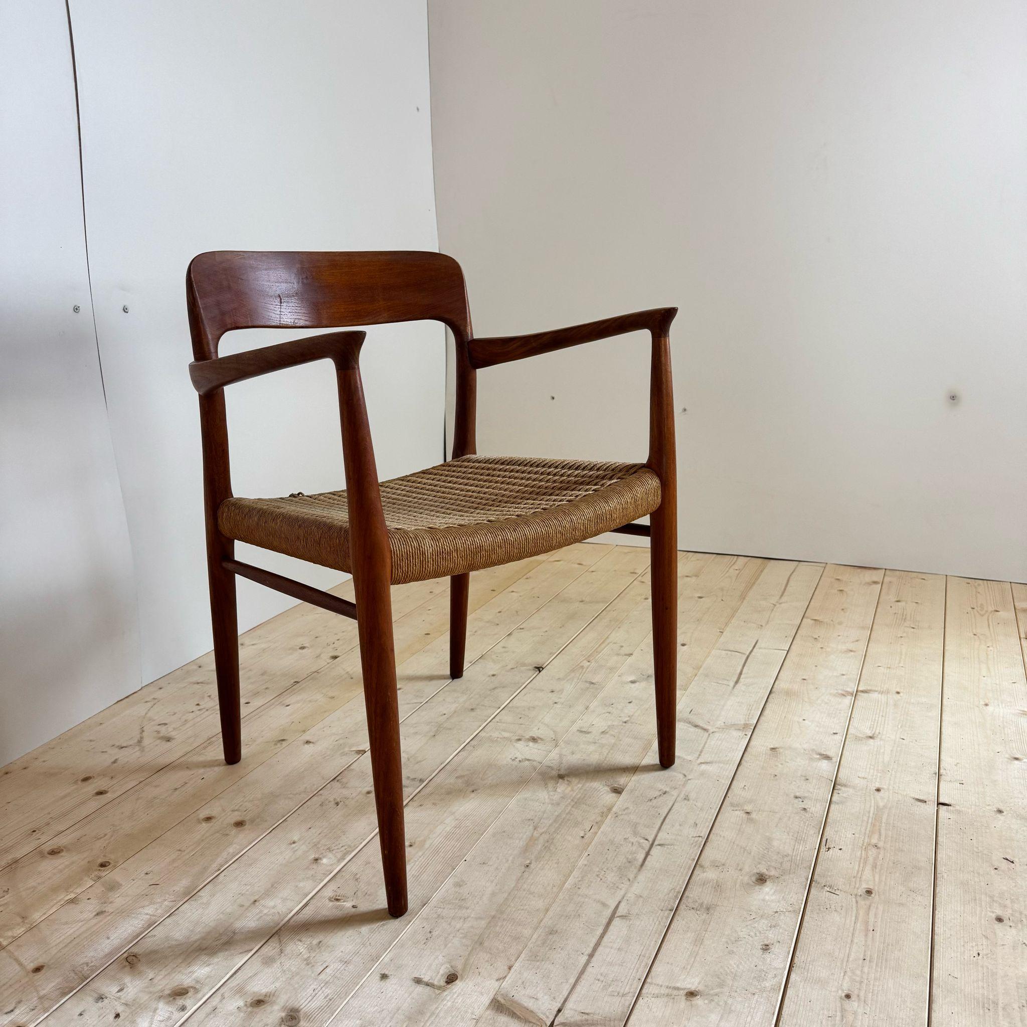 Danish Chair model 56, Niels O. Møller for J.L. Møllers Møbelfabrik, Denmark 1950s For Sale