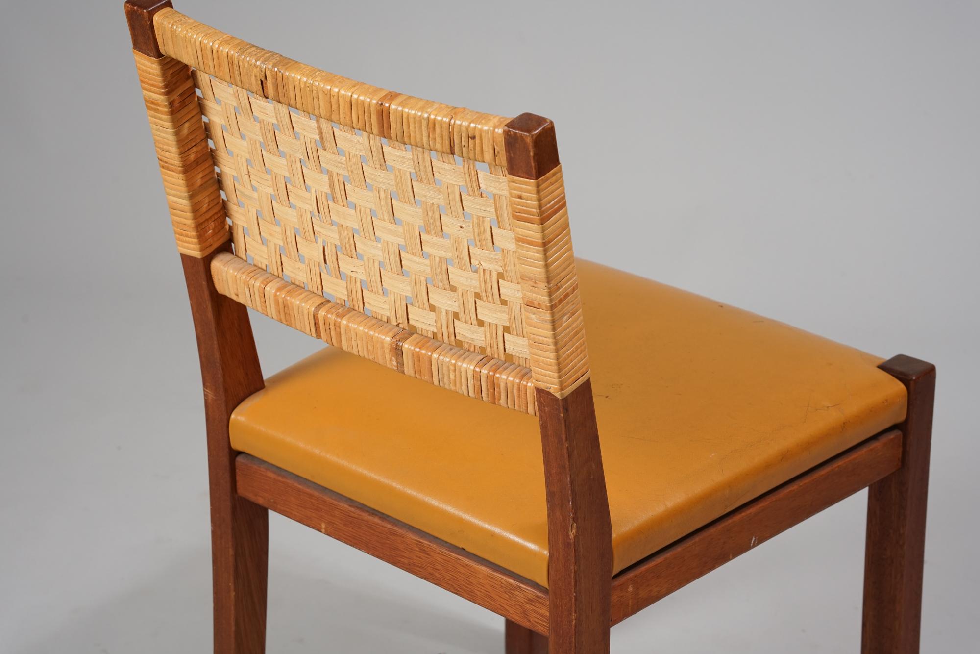 Mid-20th Century Chair Model 615 by Aino Aalto for O.Y Huonekalu- ja Rakennustyötehdas A.B, 1950s
