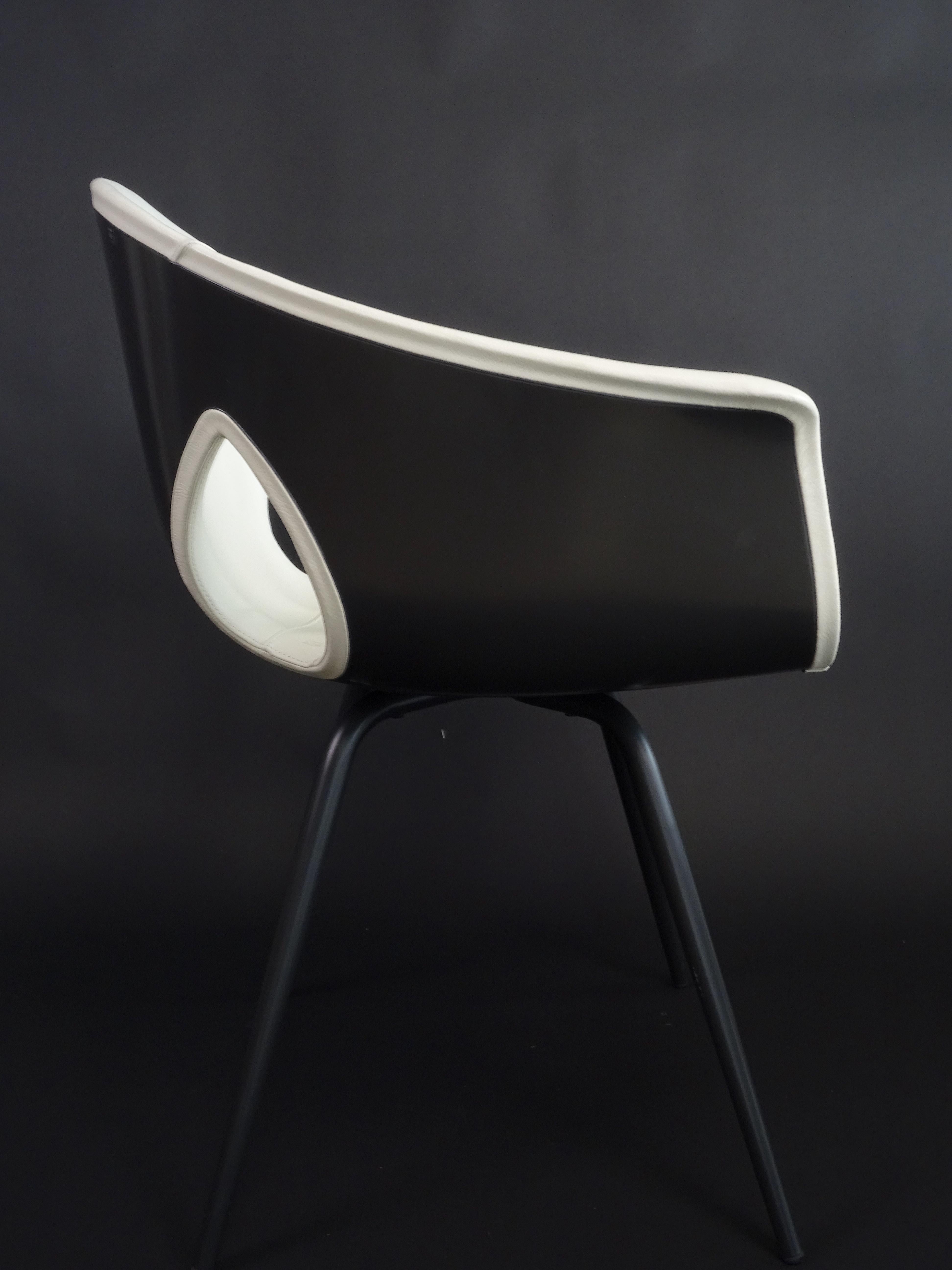 Italian Chair Model 'Ginger Ale' by Designer R. Lazzeroni for Poltrona Frau, Italy, 2012 For Sale