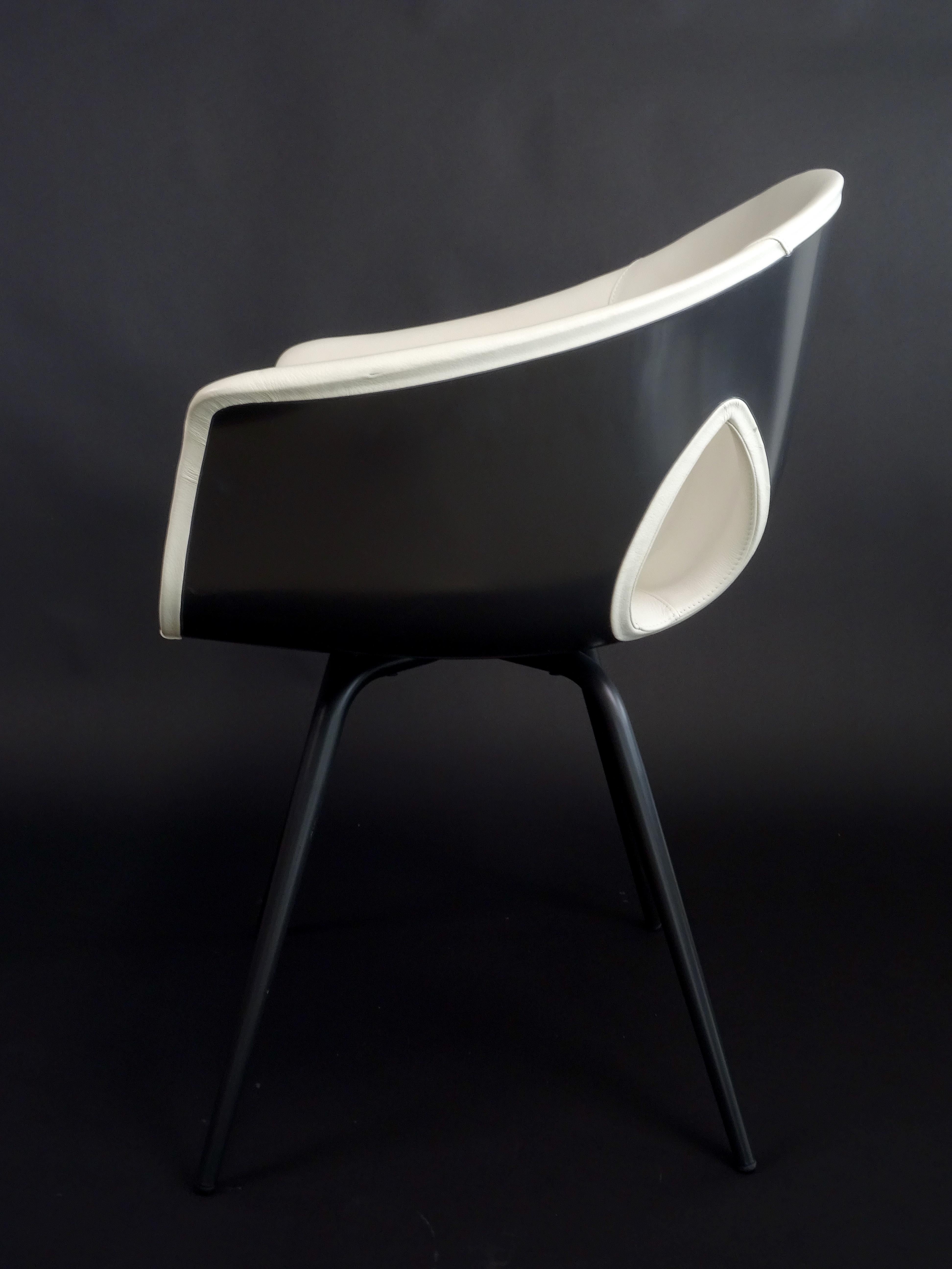 Contemporary Chair Model 'Ginger Ale' by Designer R. Lazzeroni for Poltrona Frau, Italy, 2012 For Sale