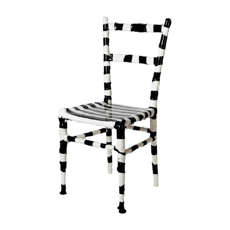Chair N. 05/20 in Wood and Resin by Paola Navone For Sale