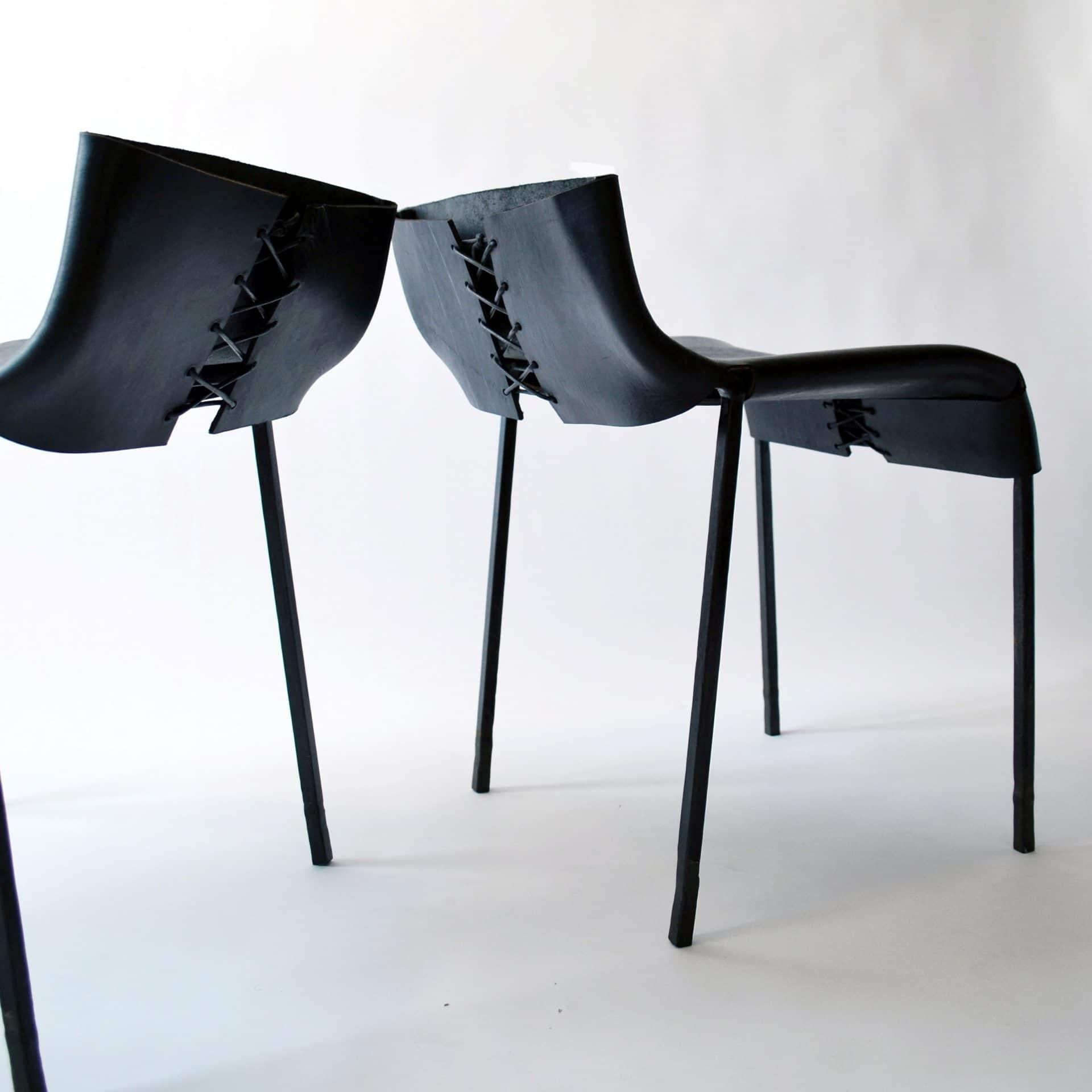 Blackened Chair No. 1 by J.M. Szymanski For Sale