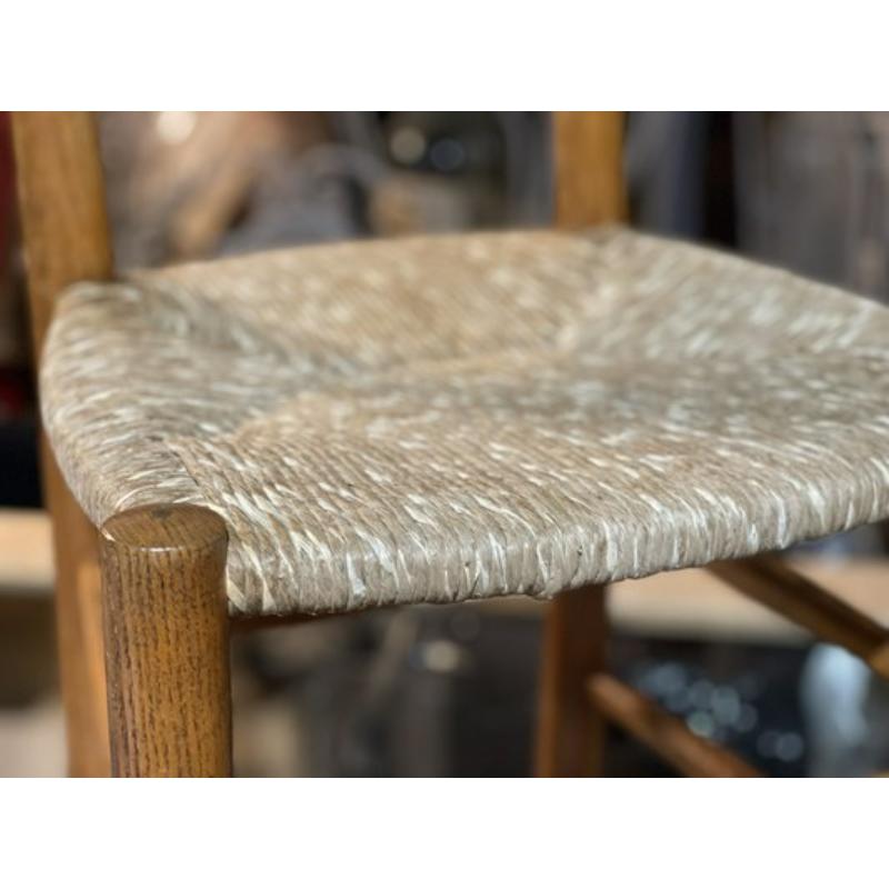 Chair No. 19 by Charlotte Perriand, 1966 In Excellent Condition For Sale In Andrézieux-Bouthéon, FR