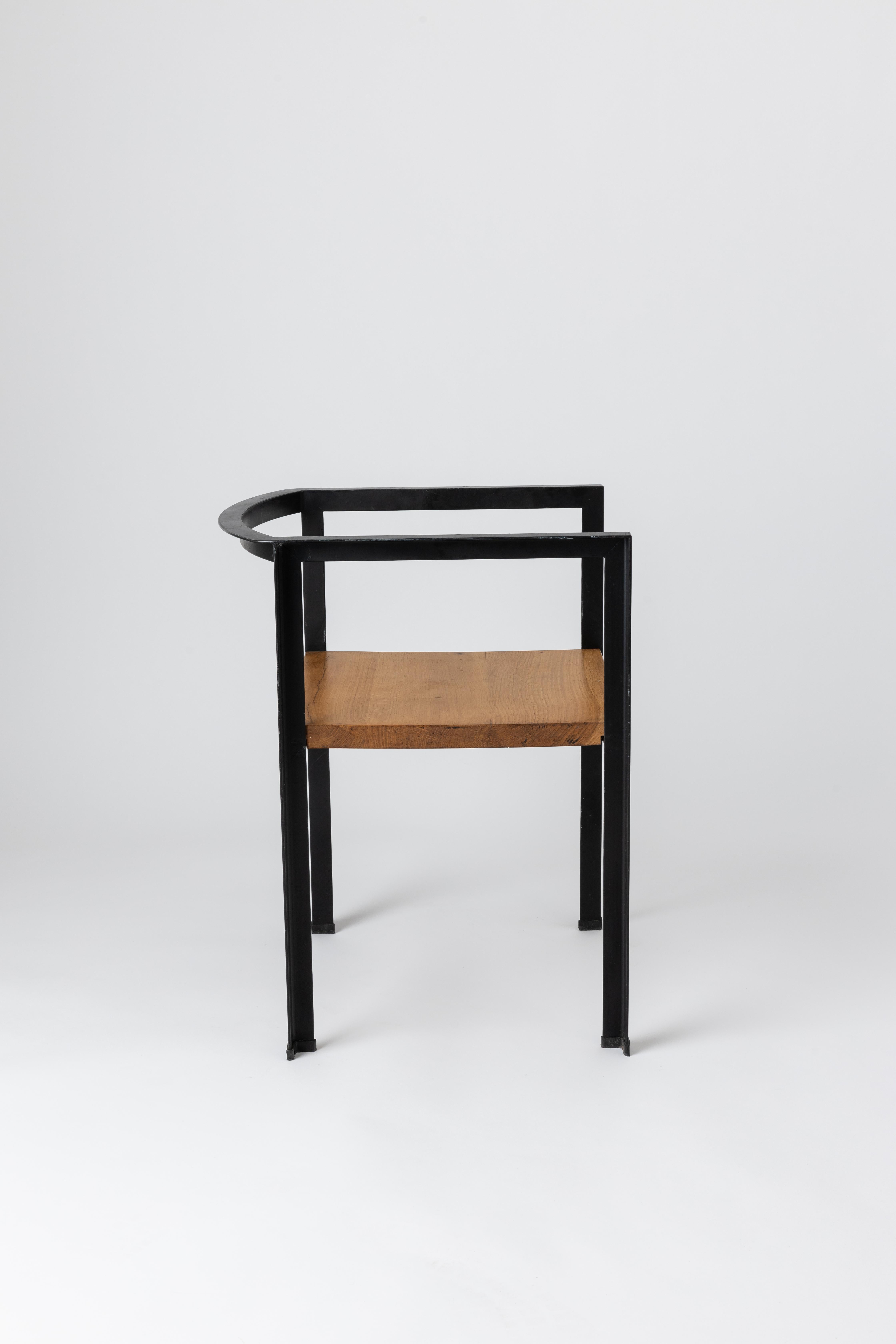 Lacquered Chair No. 9 by Rei Kawakubo, 1986