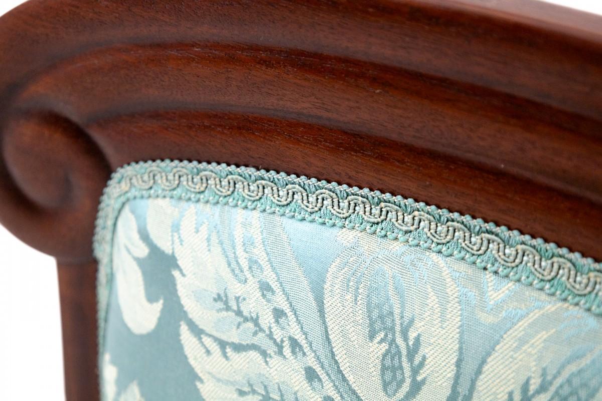 Noyer Chaise, Europe du Nord, fin du XIXe siècle. Après la rénovation. en vente