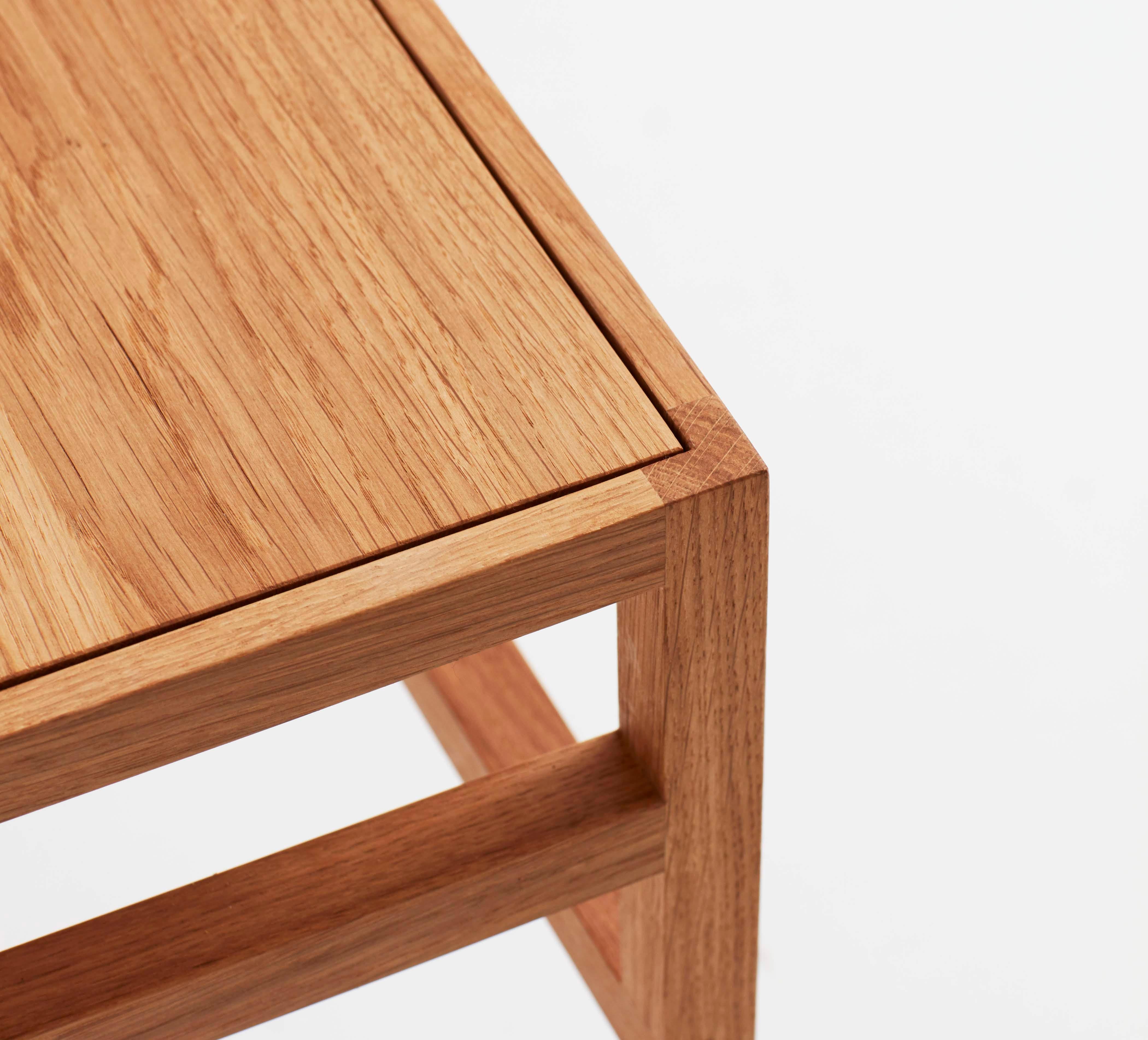 Organic Modern Chair, Oak, Ash, London Plane, Solid Wood, Creator Loose Fit, UK For Sale 12