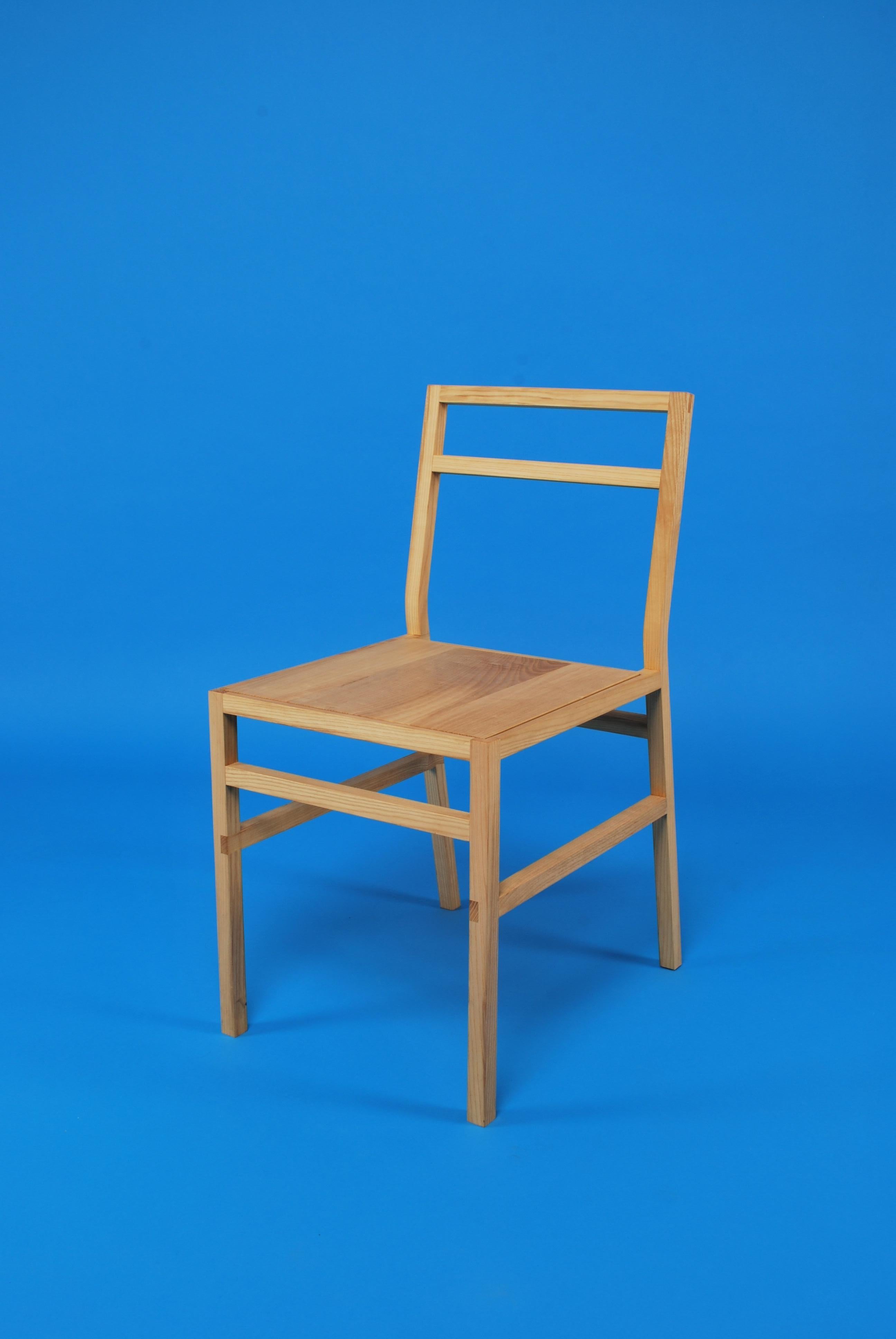 Contemporary Minimalist Dining Chair, by James Torble, Loose Fit Furniture, UK For Sale