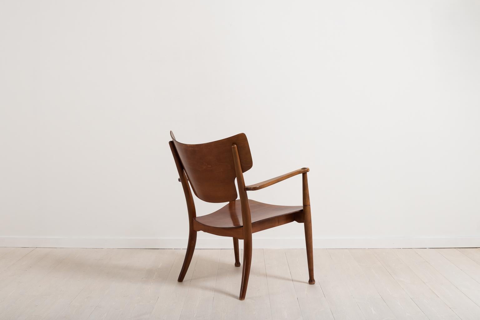 Chair 'Portex' Designed 1944 by Peter Hvidt and Orla Molgaard-Nielsen In Good Condition In Kramfors, SE