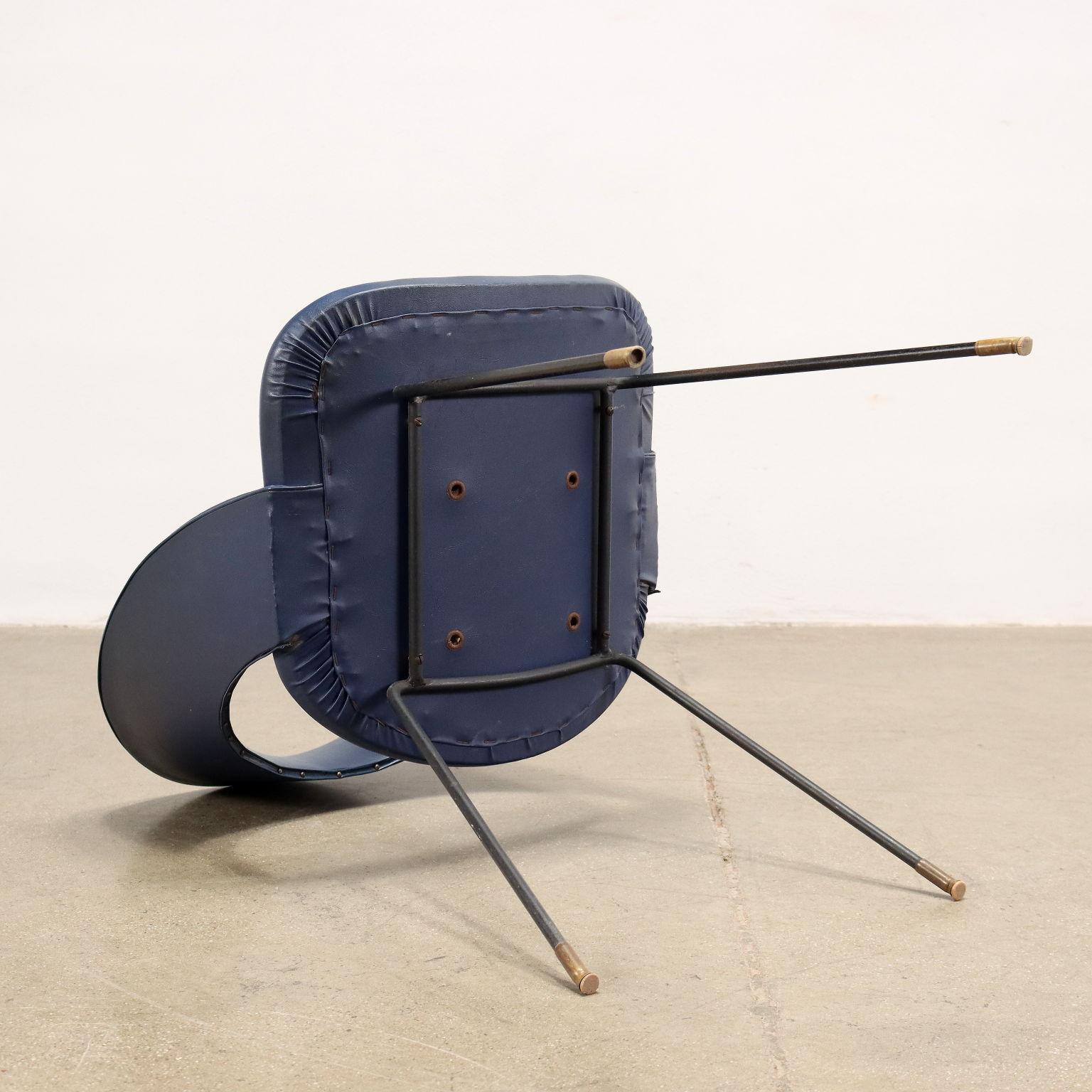 Chair RIMA Du Brass, Italy, 1950s-1960s 3