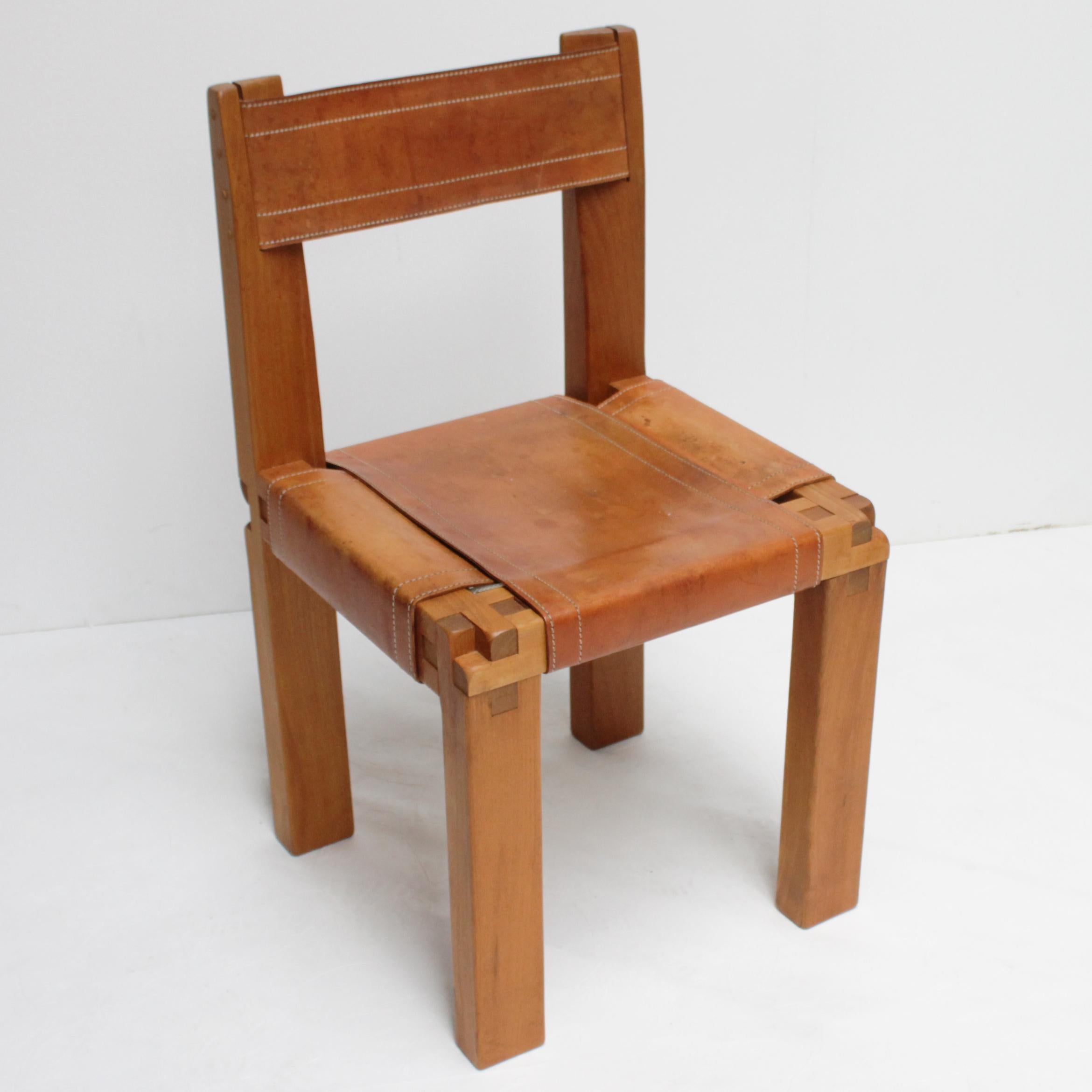 Chair S11 by Pierre Chapo, France 12