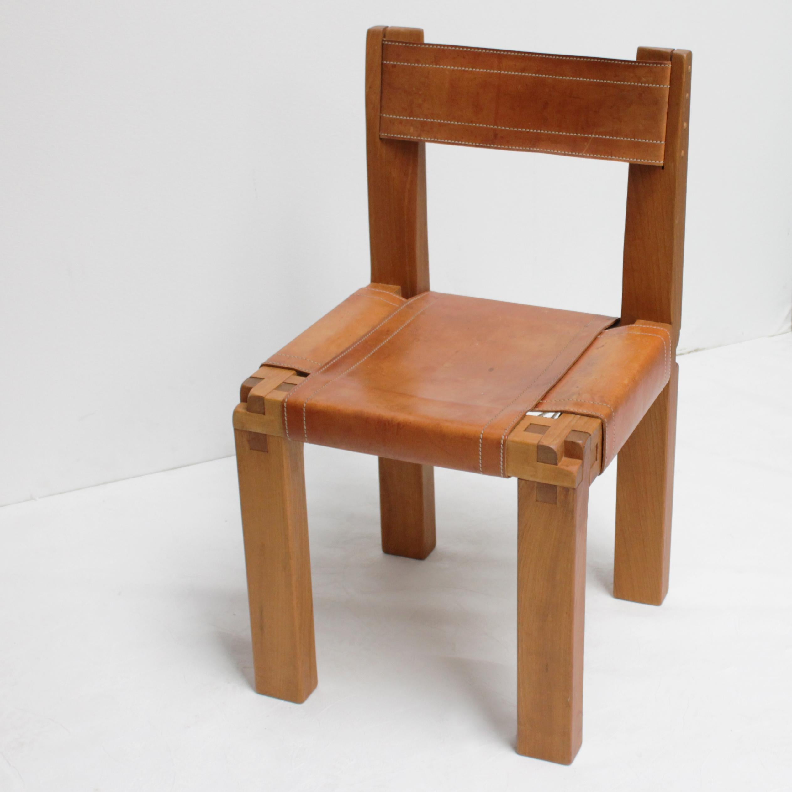 Chaise S11 de Pierre Chapo, France 2