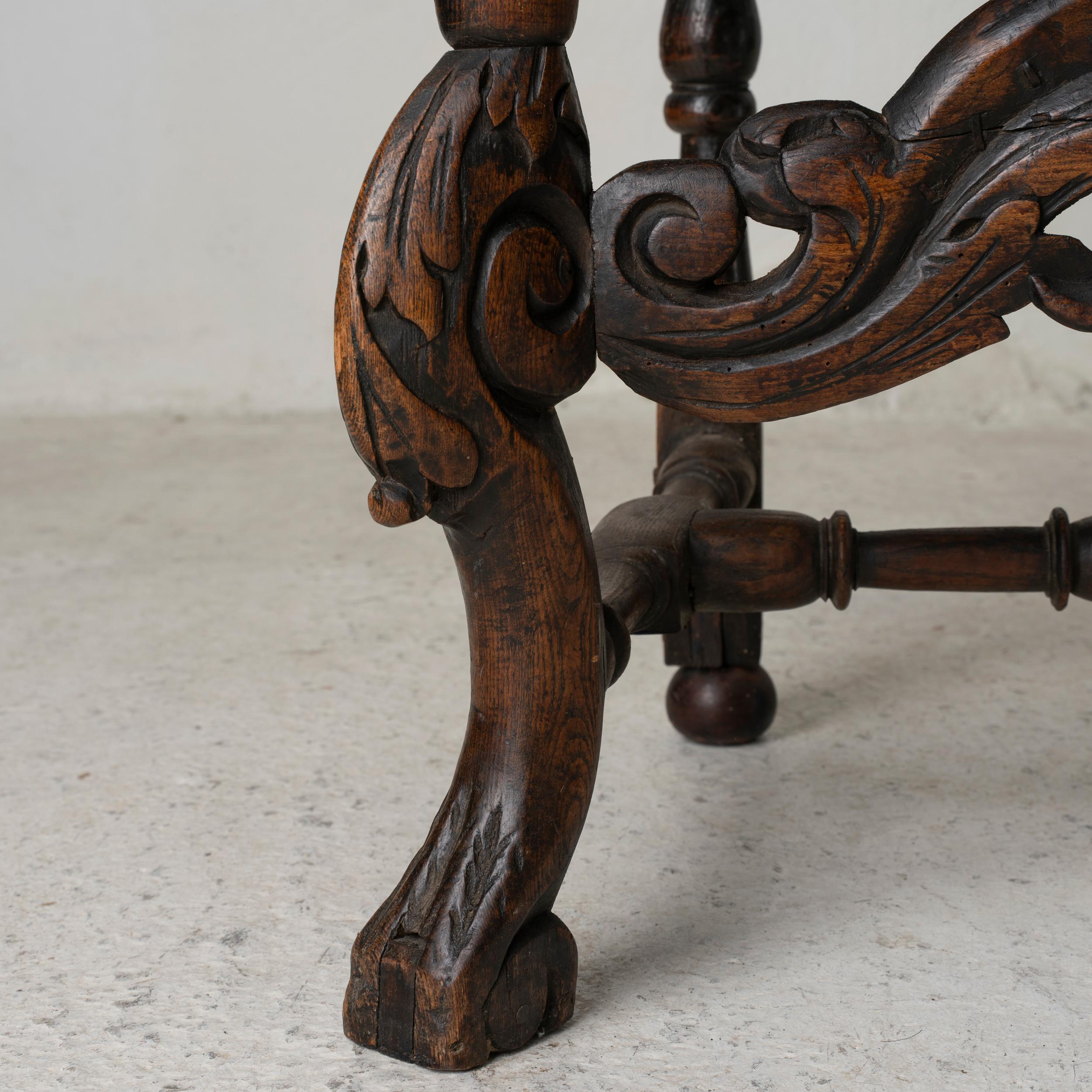 Stuhl Side Barock Schweden im Angebot 1