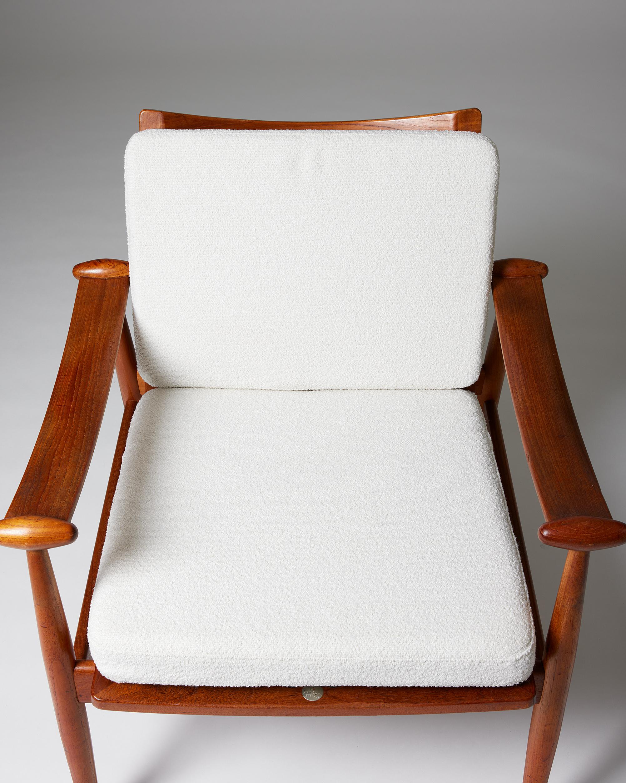 Chair ‘Spade’ Model FD 133 Designed by Finn Juhl for Frankrike & Søn, Denmark For Sale 1
