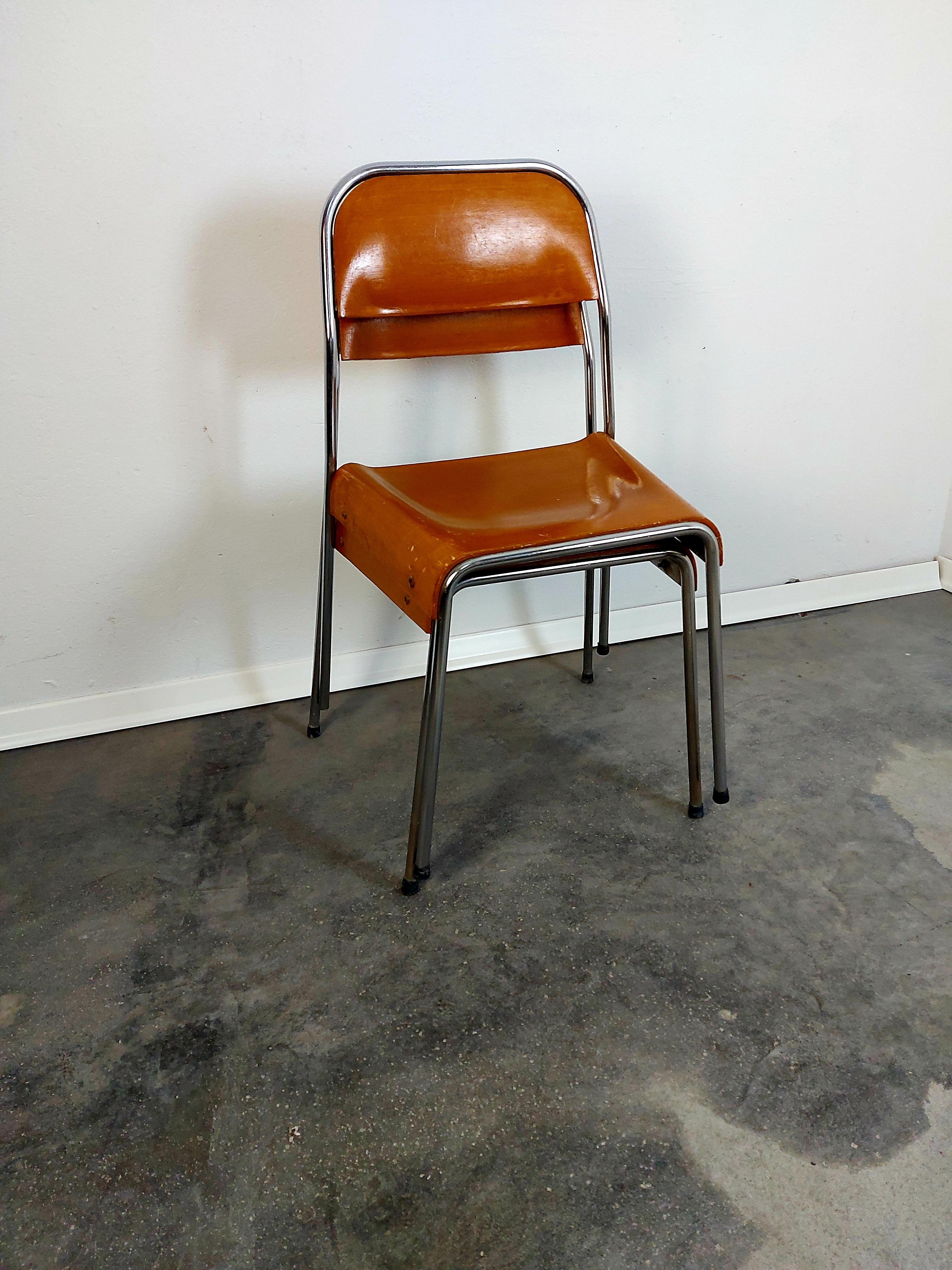 Chair, Stackable, 1970s, 1 of 5 6