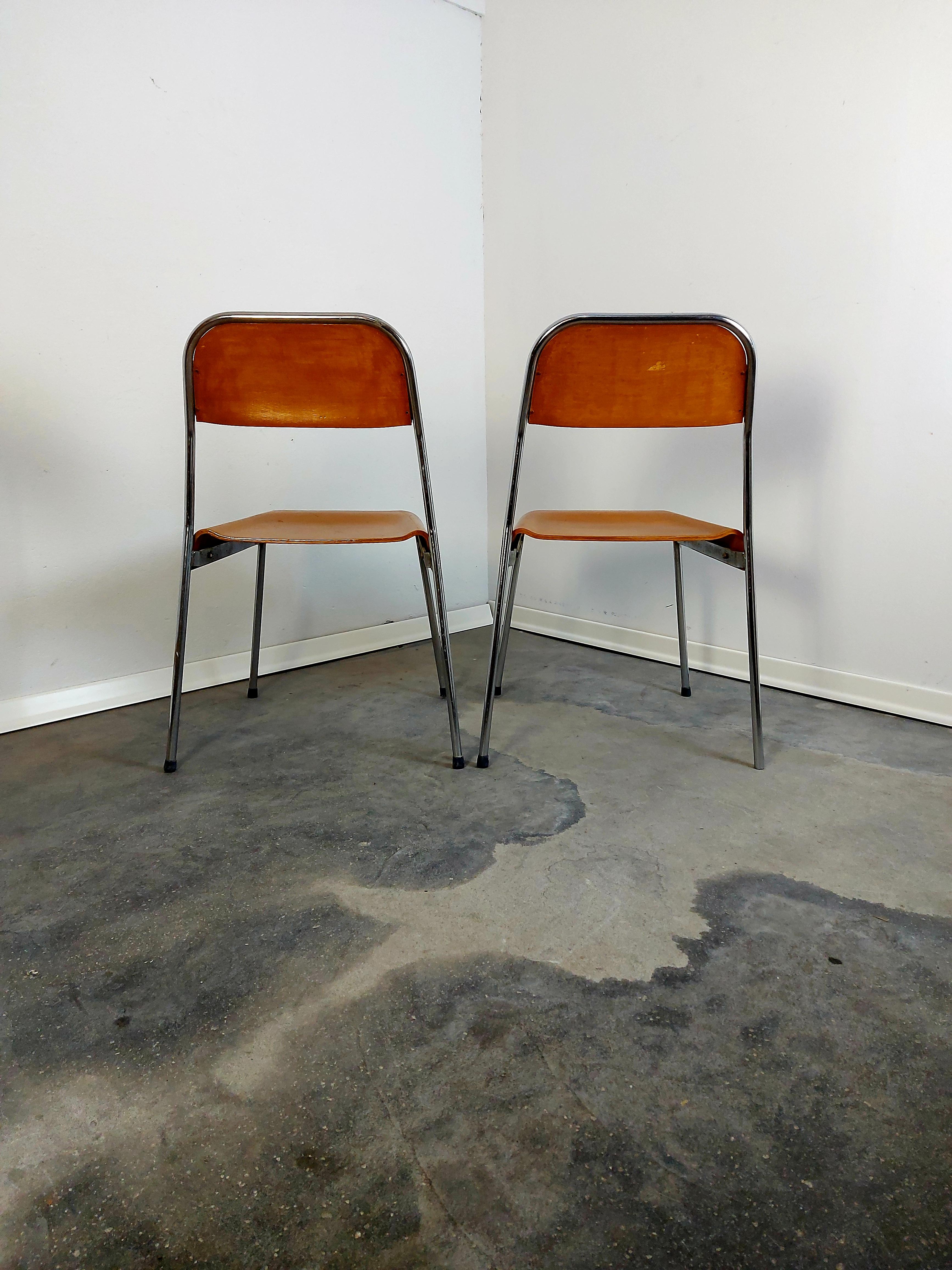 Slovenian Chair, Stackable, 1970s, 1 of 5