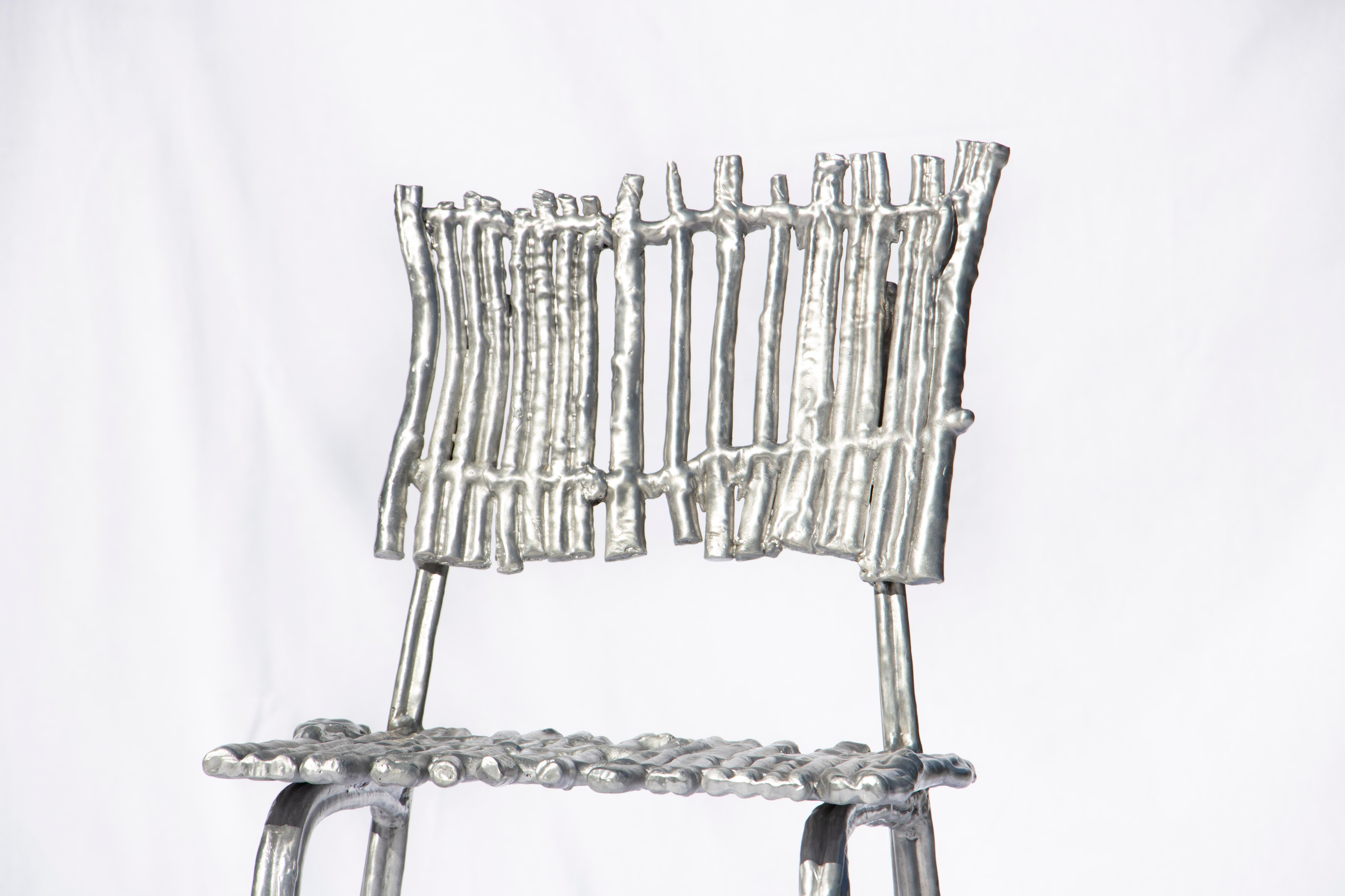 Postmoderne Chaise T006, pièce unique du Studio Nicolas Erauw en vente