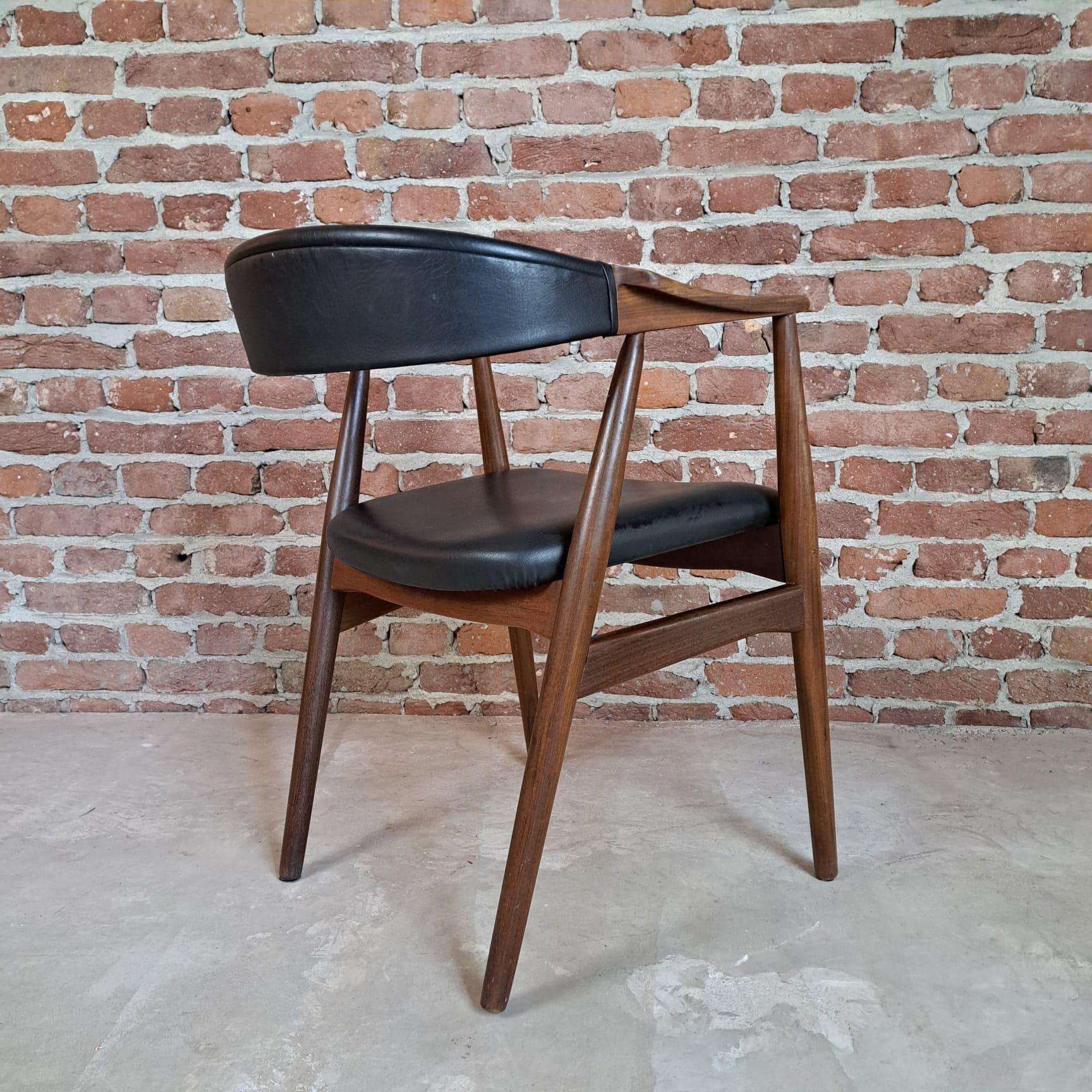 Danish Chair T.H.Harlev Model 213 for Farstrup Møbler, 1960