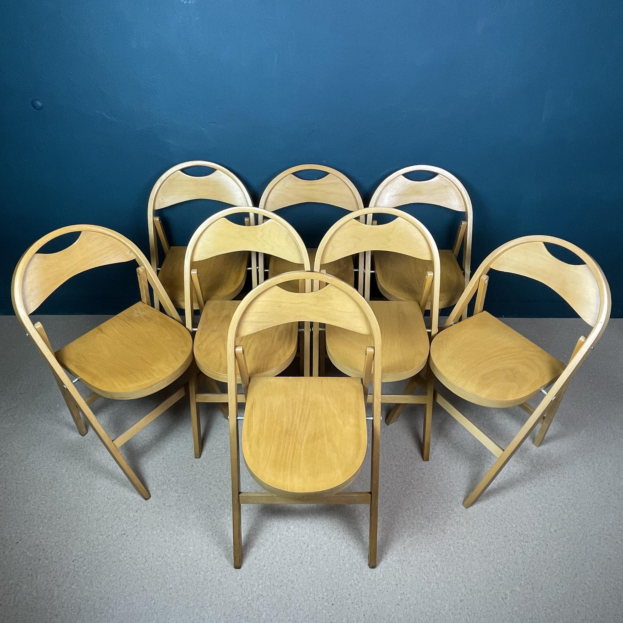 1 of 6 mid-century iconic folding chairs 