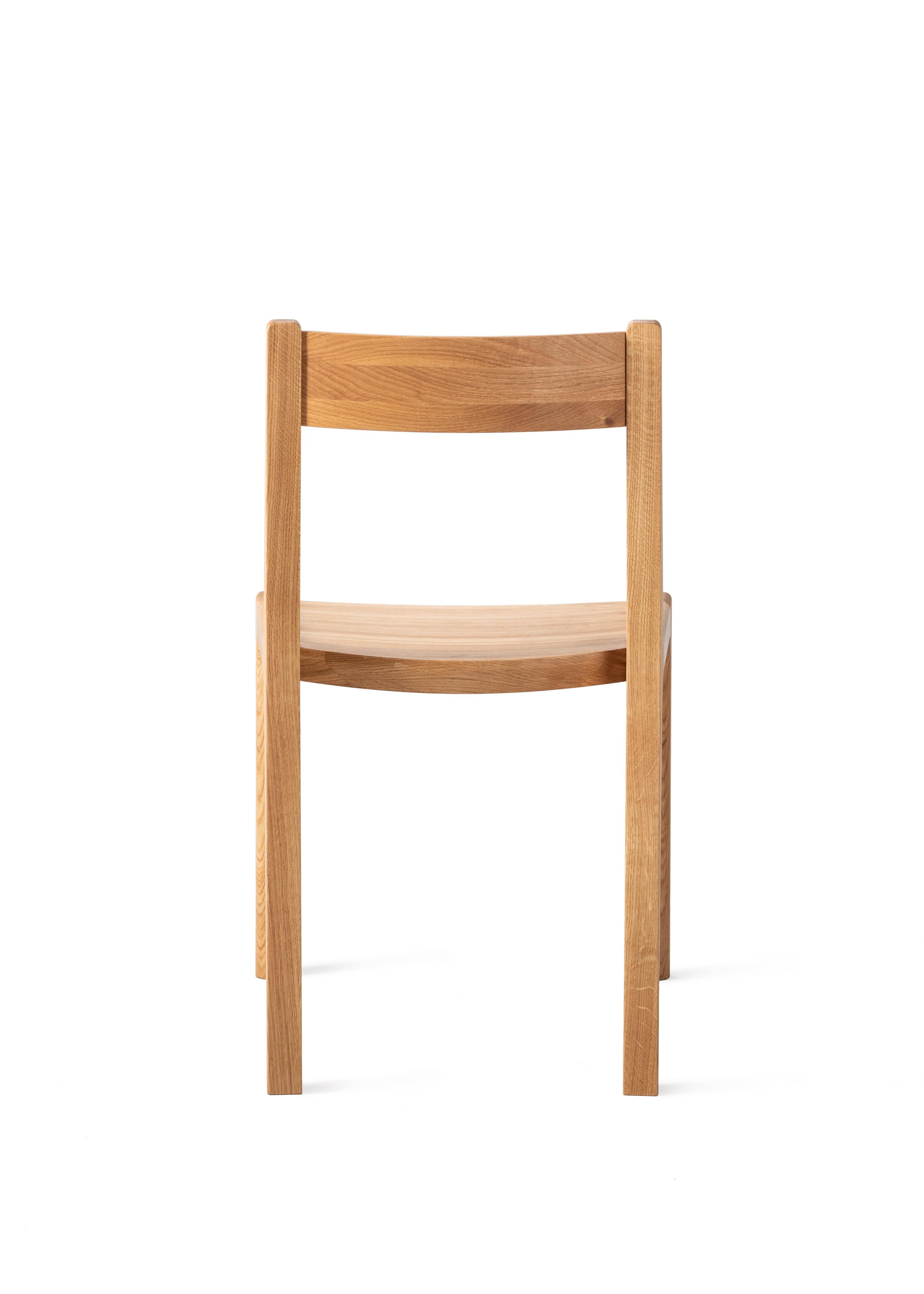 Woodwork Chair VISTA designed by Jakub Pollág For Sale