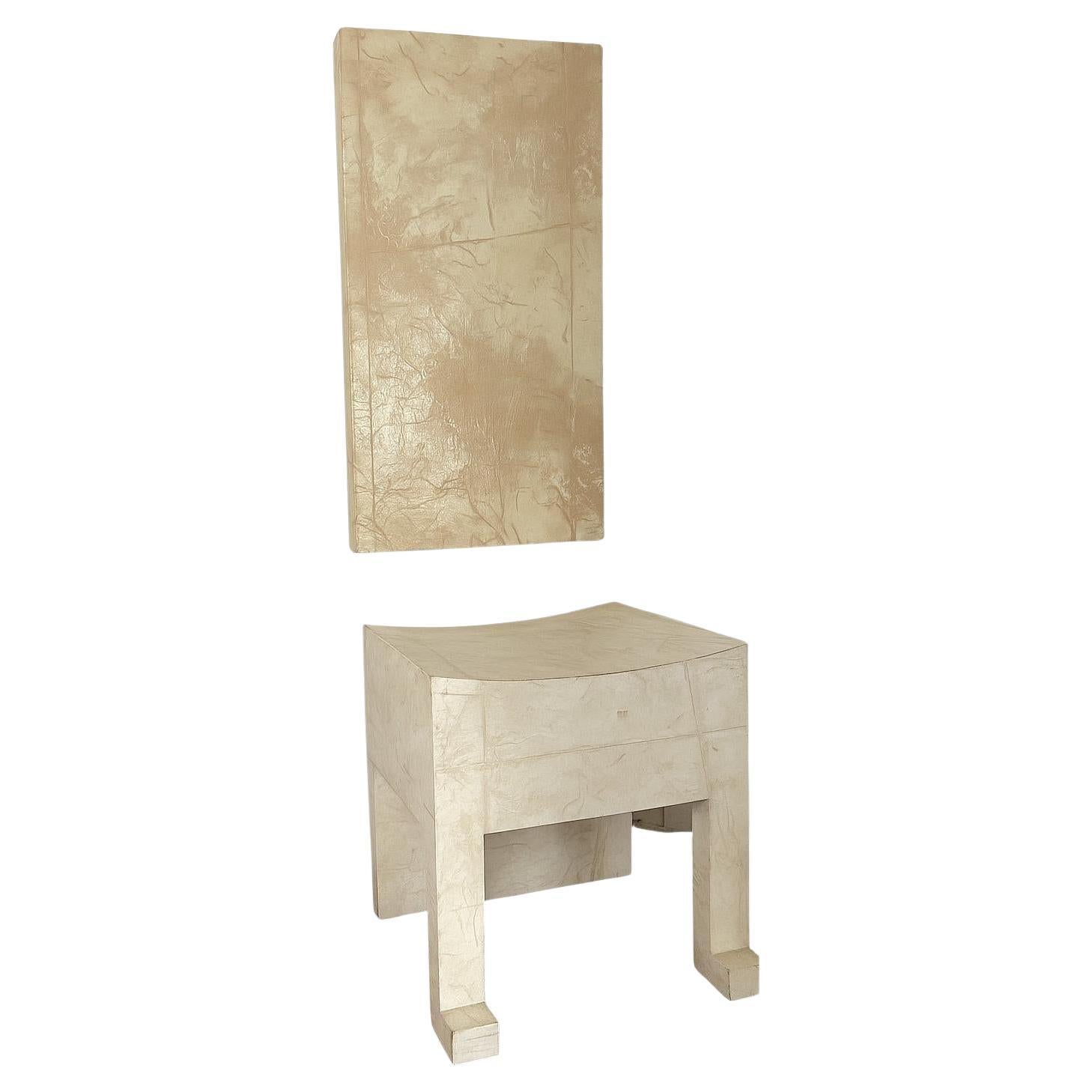 Silla con respaldo fijado a la pared Dilmos Milano - Scomposta en venta