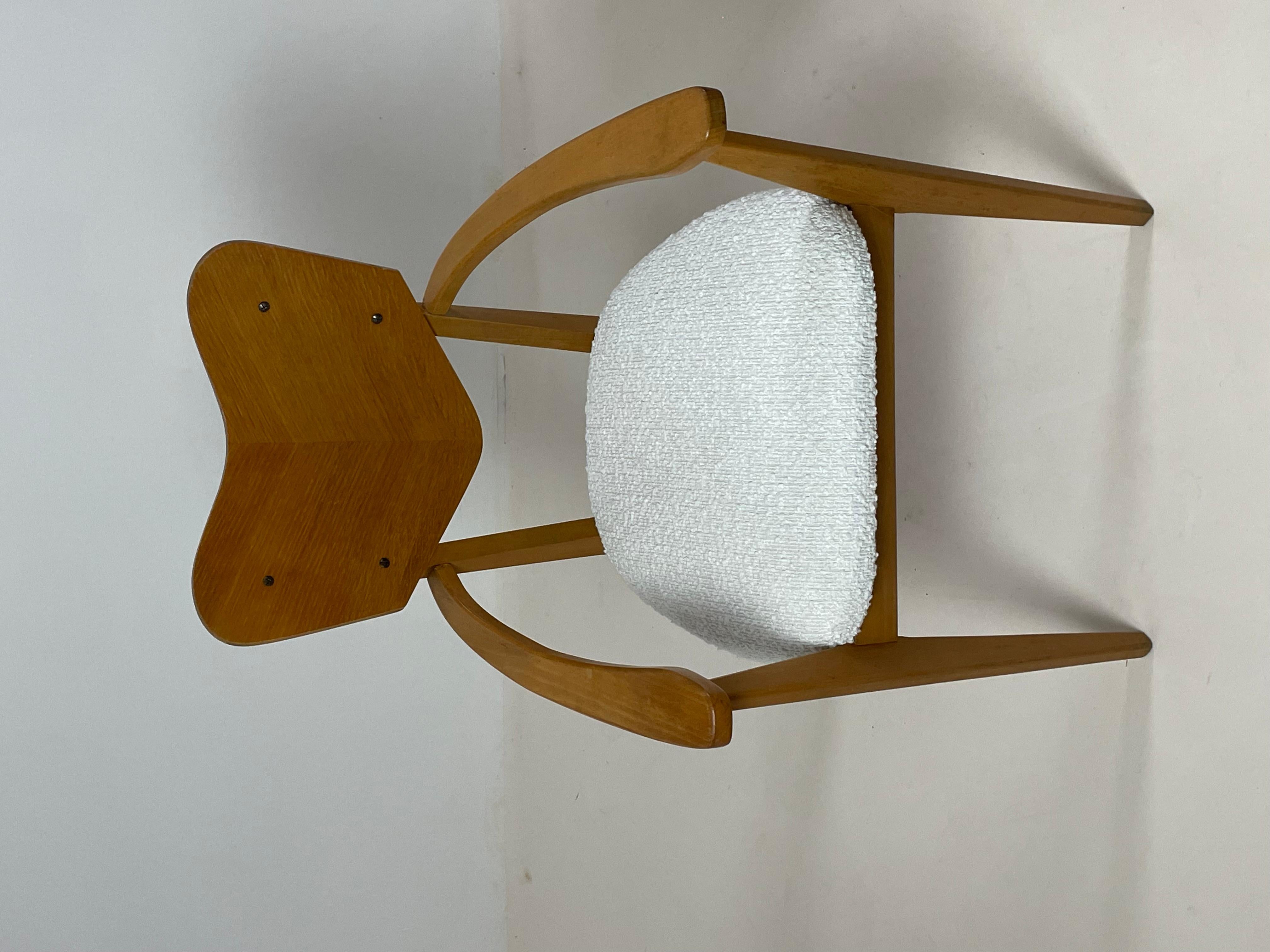chair with armrests by René Jean Caillette, France  For Sale 4