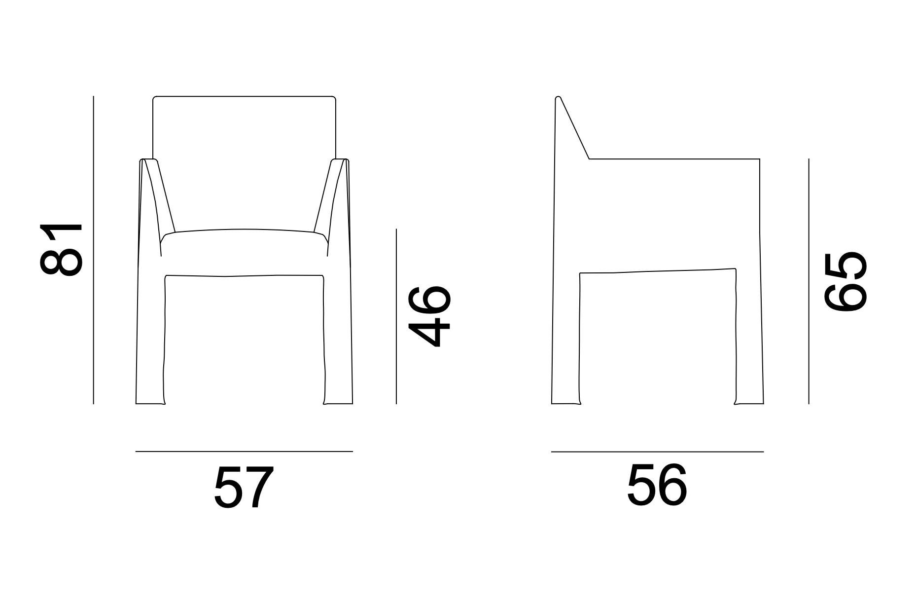 Periodo contemporaneo Chair with armrests Gervasoni Ghost 125 design Paola Navone Grande Bouclé Calais in vendita