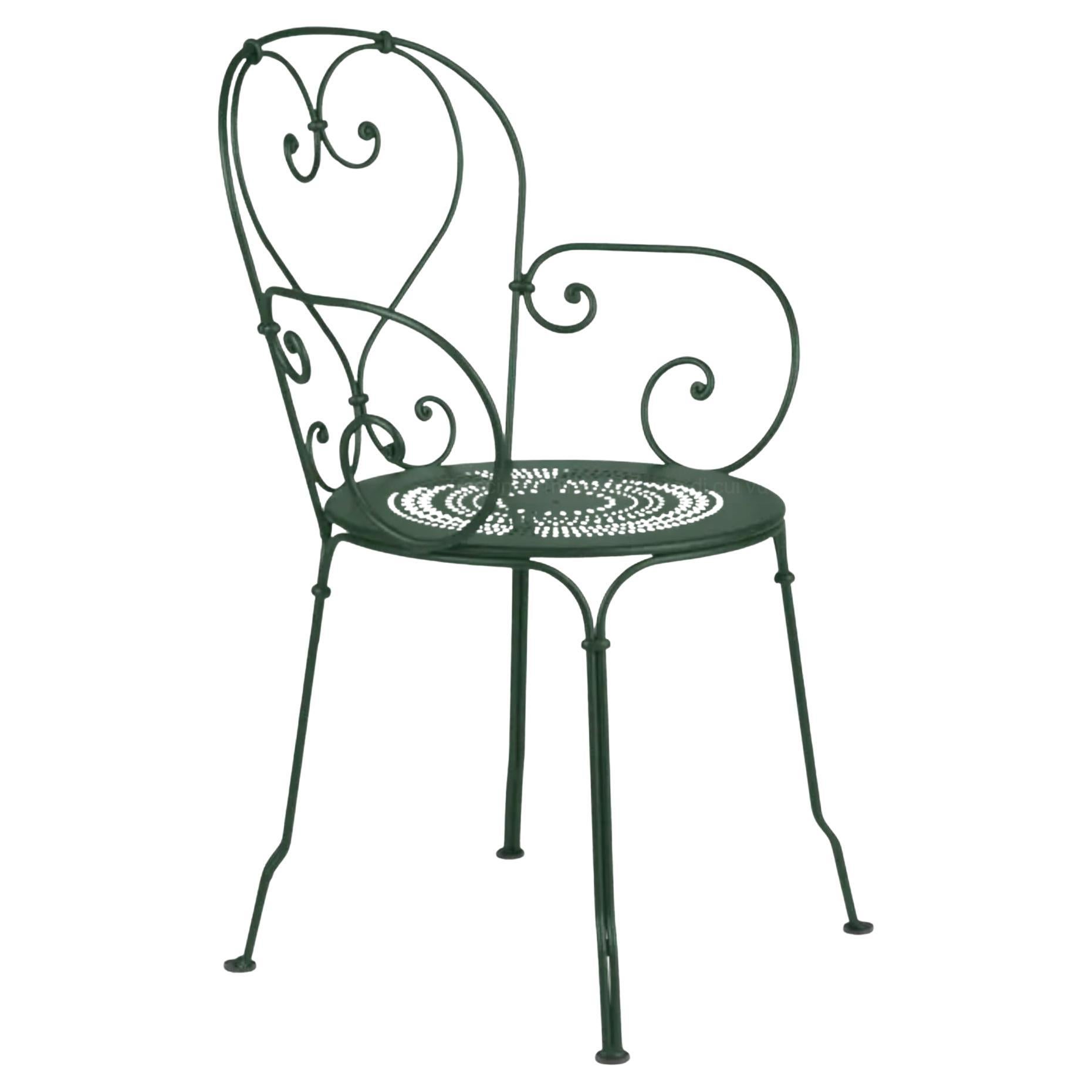 Silla con brazos Fermob - 1900 Sillón - Cedro verde